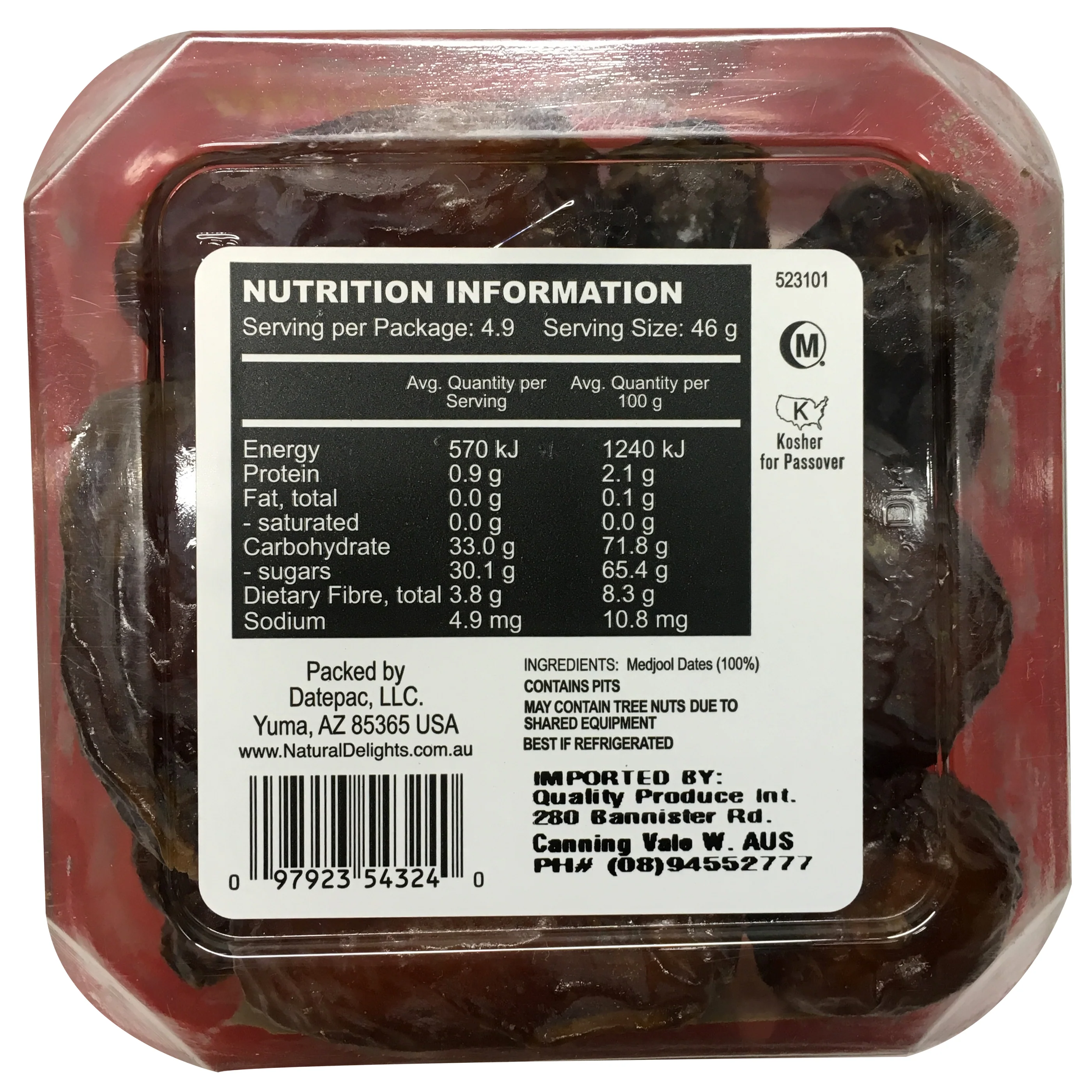 Dates Natural Delights Fresh Medjool 227g - Image 2