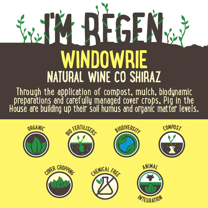 Natural Wine Co Shiraz Central Ranges NSW 750mL - Image 2