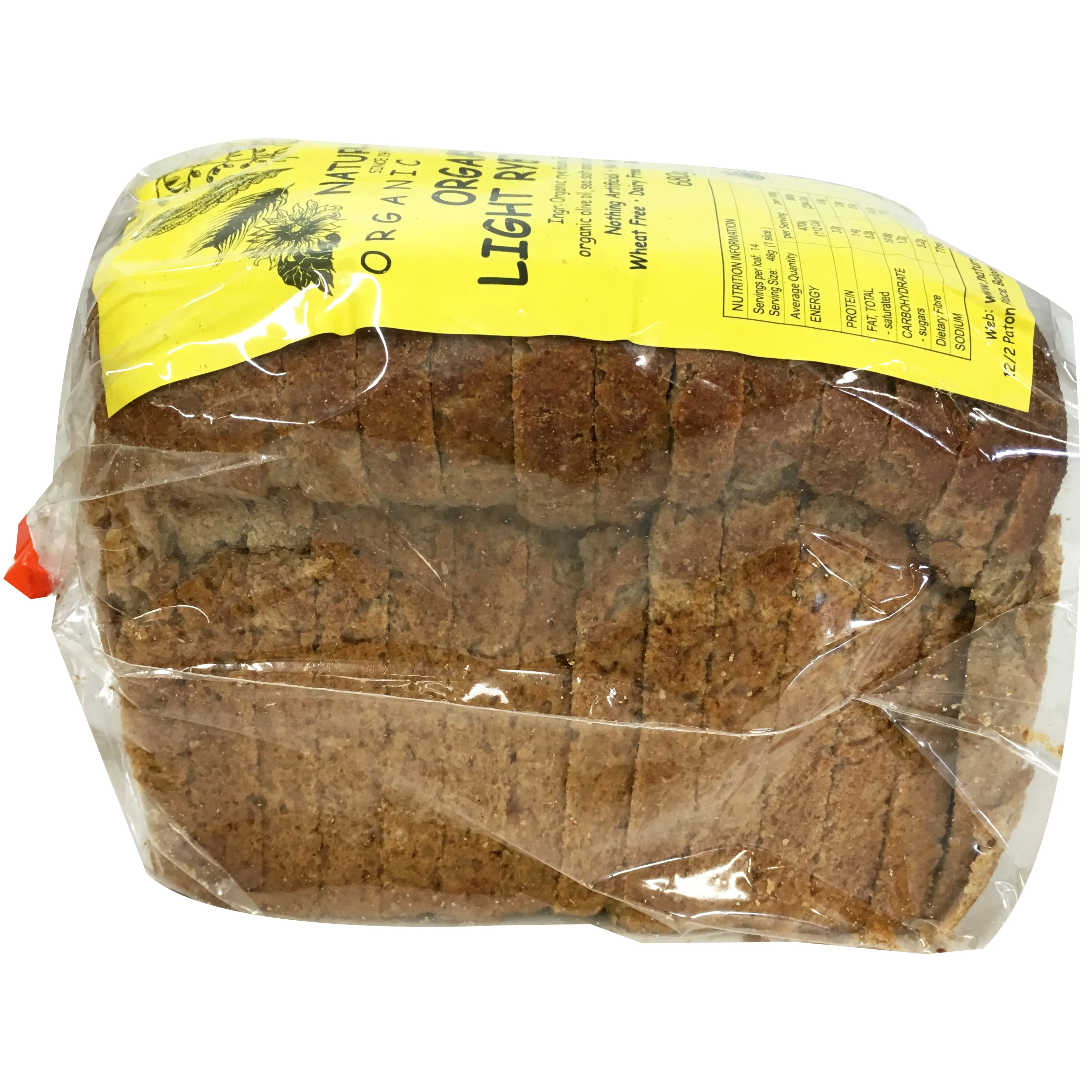 Naturis Organic Breads Light Rye Bread 680g - Image 2