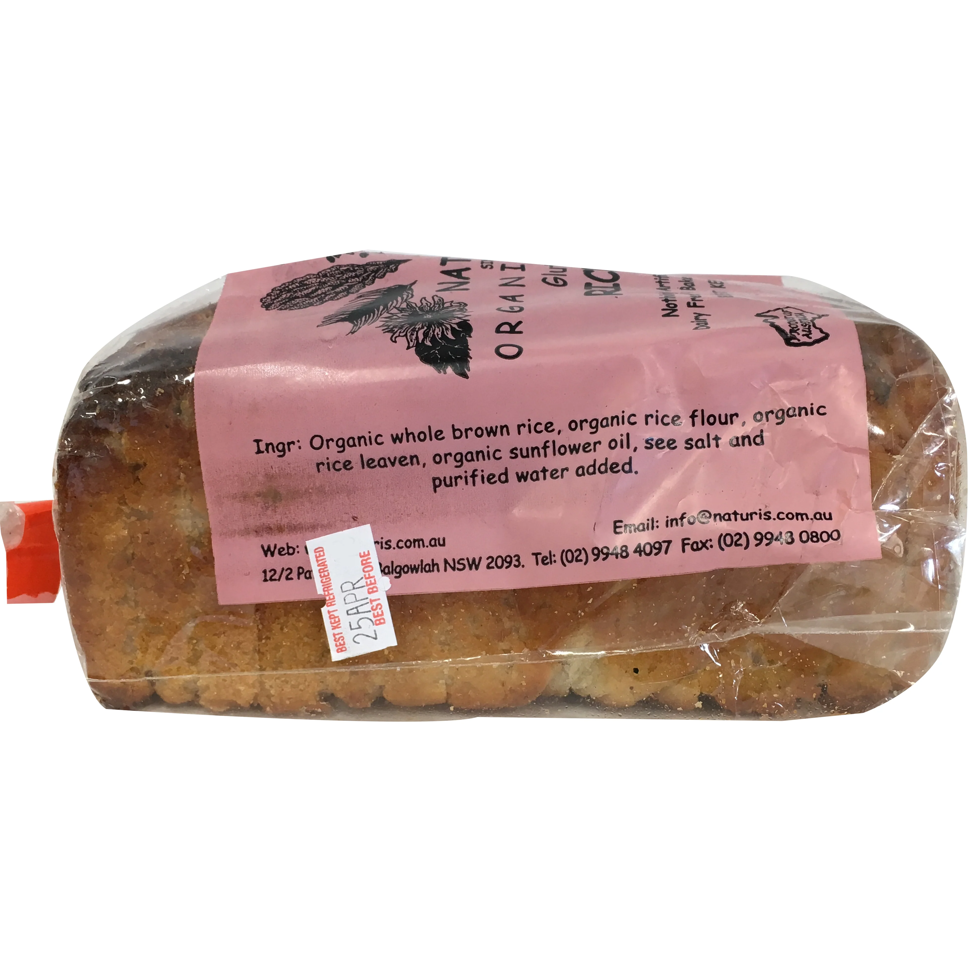 Naturis Organic Breads Rice Loaf 680g - Image 2