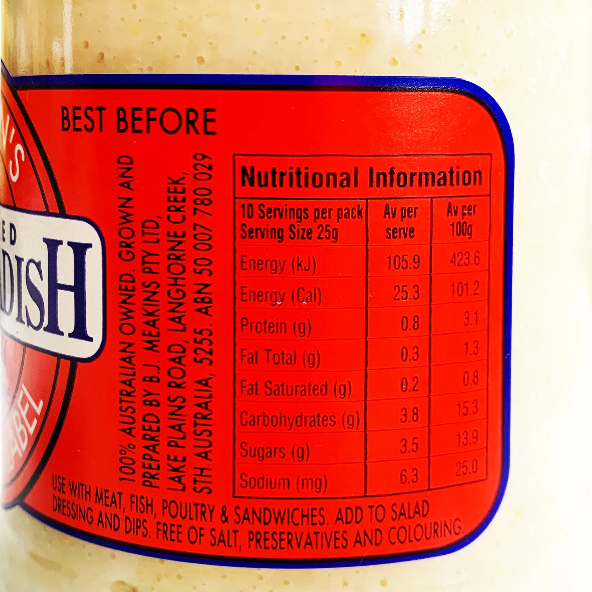 Newman's Original Horseradish 250g - Image 2