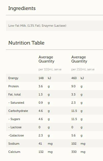 Norco Lite Lactose Free Milk 2L - Image 3