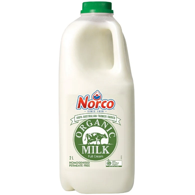 Norco Organic Full Cream Milk 2L
