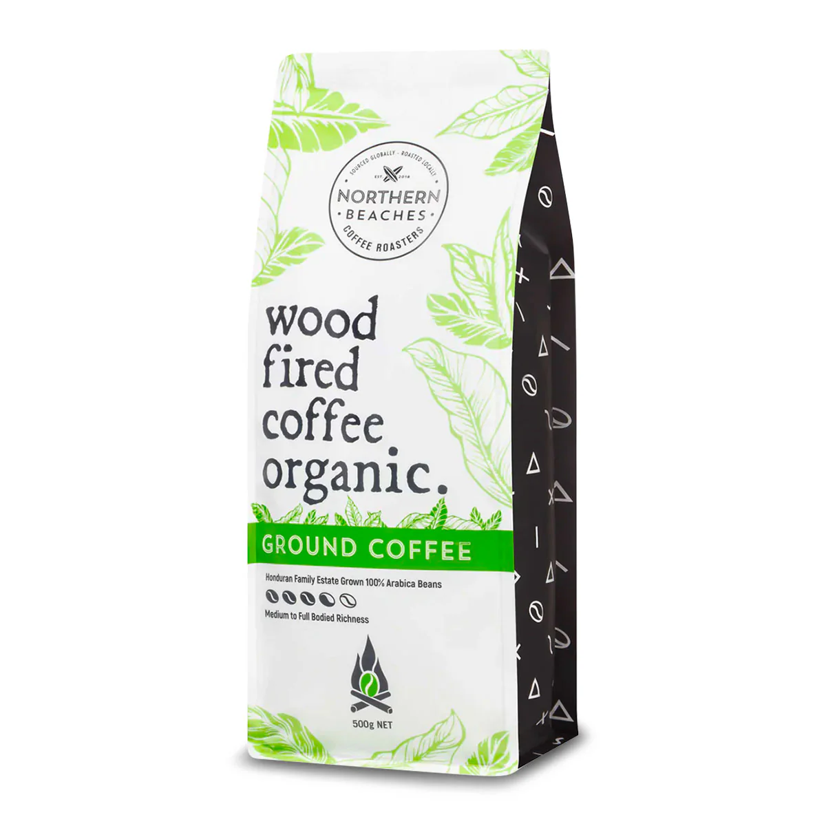 Northern Beaches Coffee Roasters Wood Fired Organic Ground Coffee 500g - Image 2