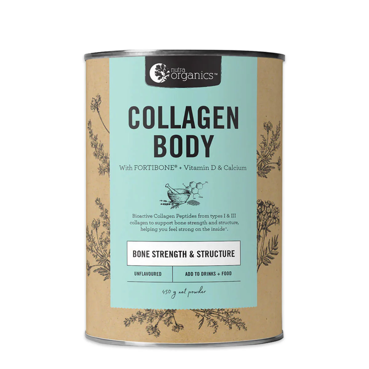 Nutra Organics Body with Fortibone 450g
