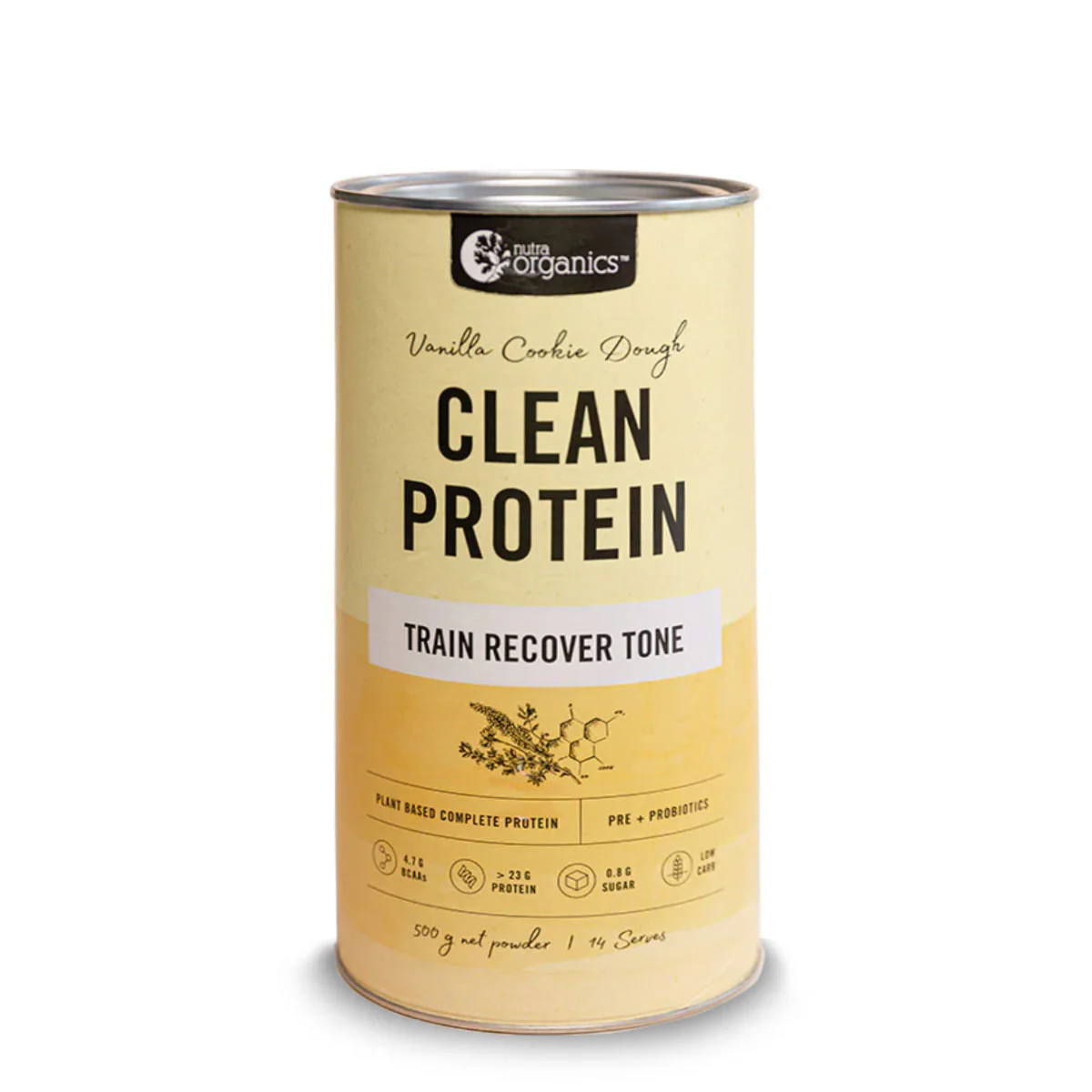 Nutra Organics Protein Vanilla Cookie Dough 500g