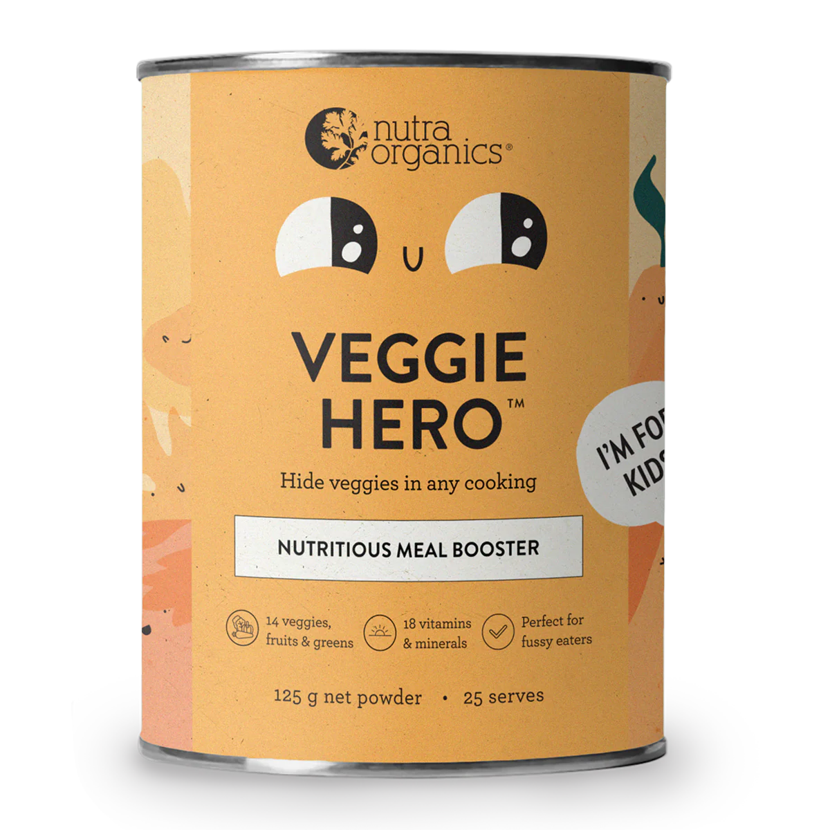 Nutra Organics Veggie hero 125g