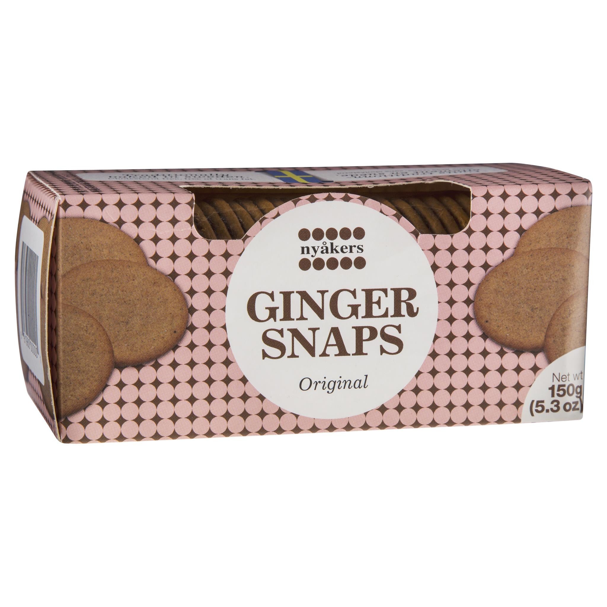 Nyakers Ginger Snaps Original 150G - Image 2