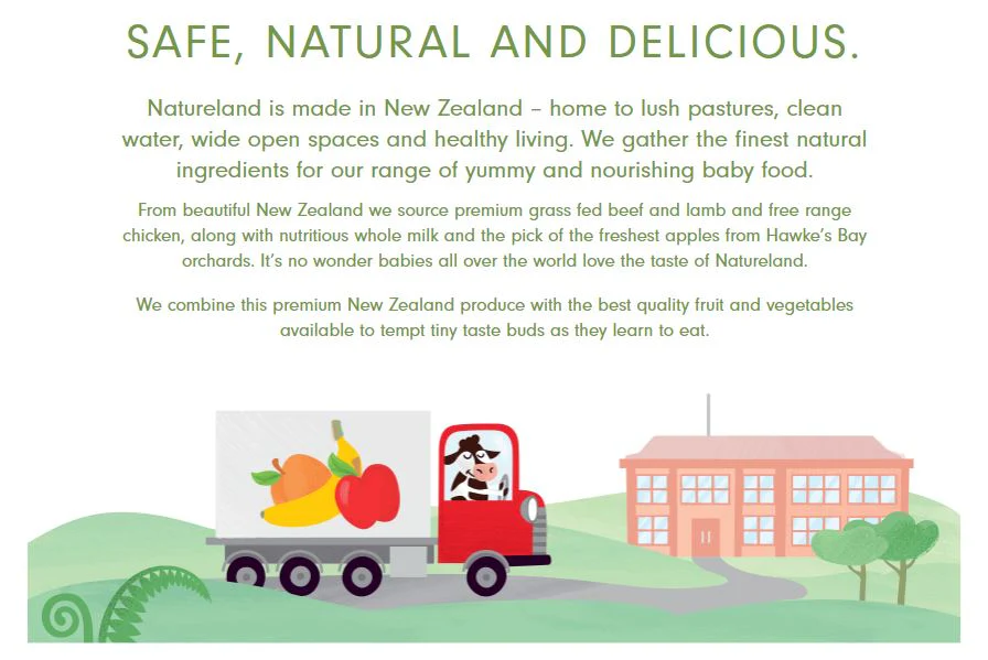 Natureland Pumpkin, Potato and Beef 6 Months+ 120g - Image 2
