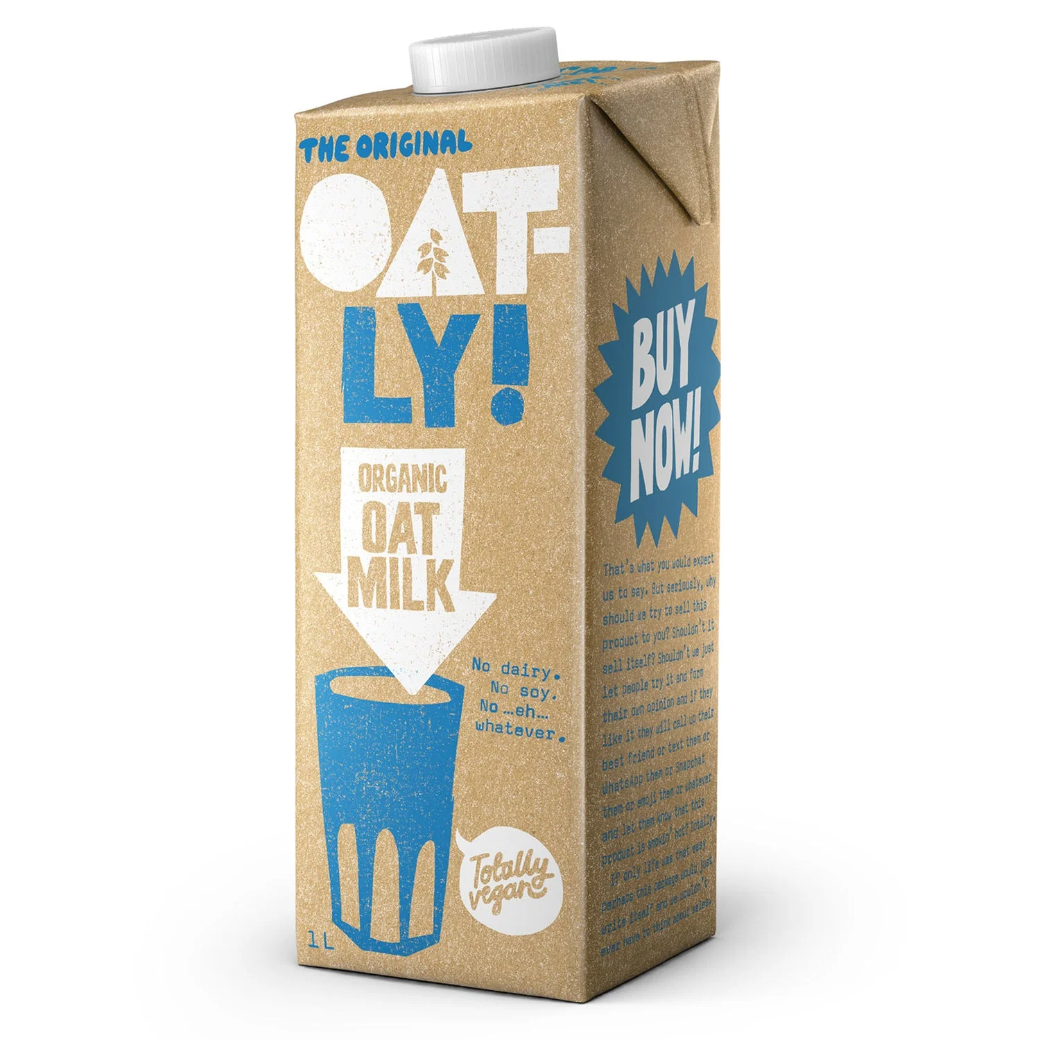 Oatly Organic Oat Milk Case 6 x 1L - Image 2