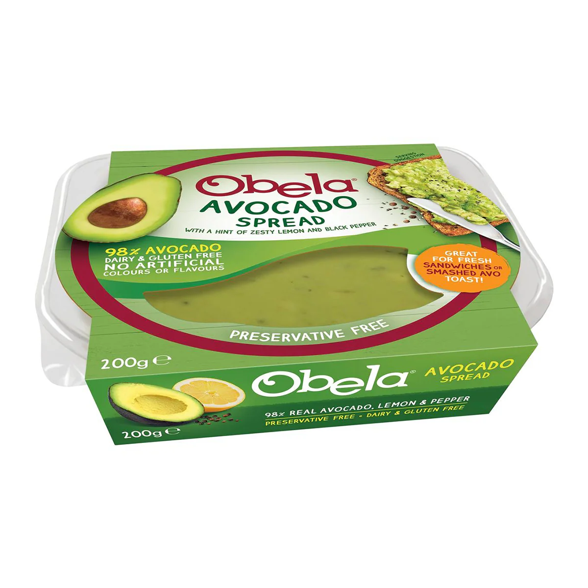 Obela Avocado Spread 200g