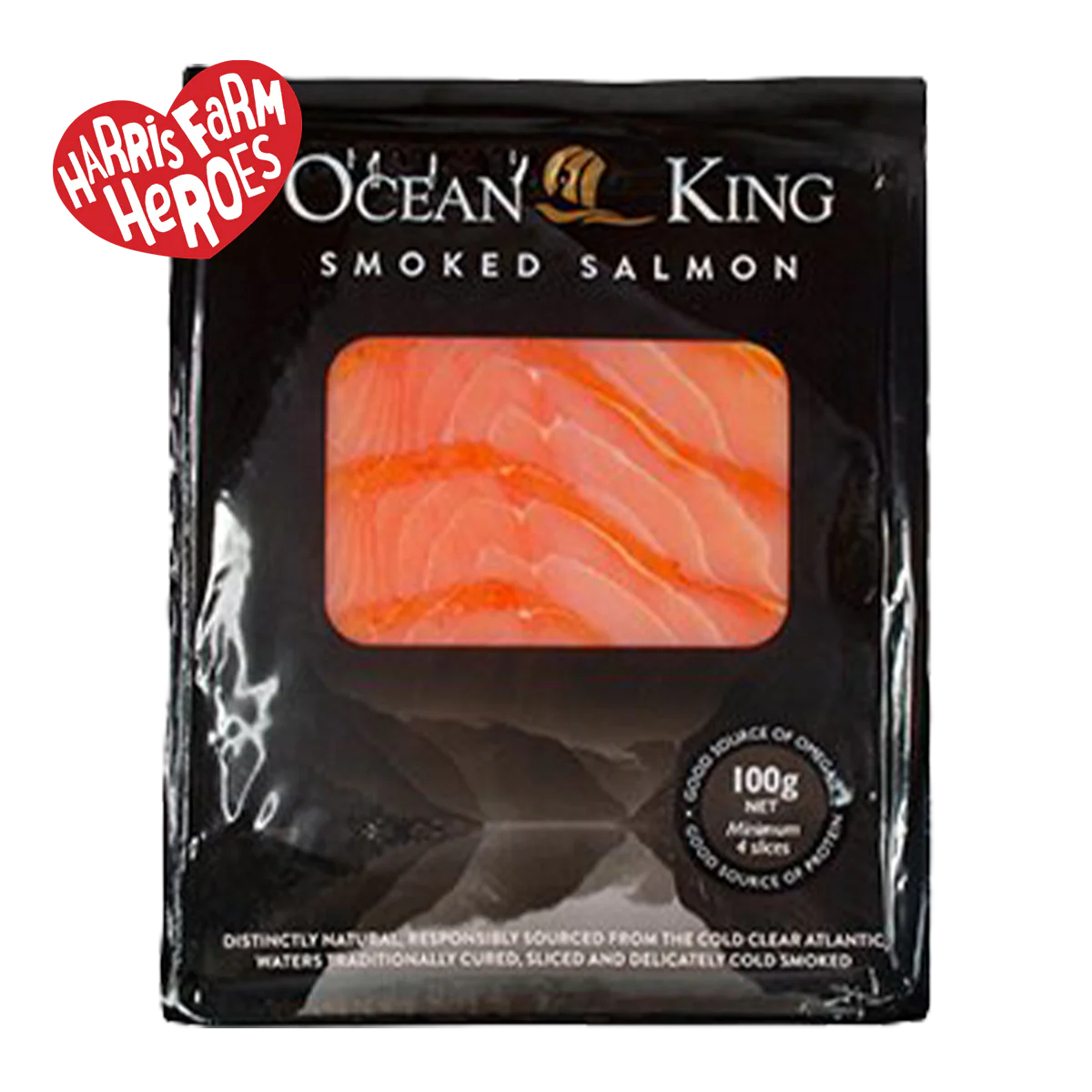 Ocean King Smoked Salmon 100g