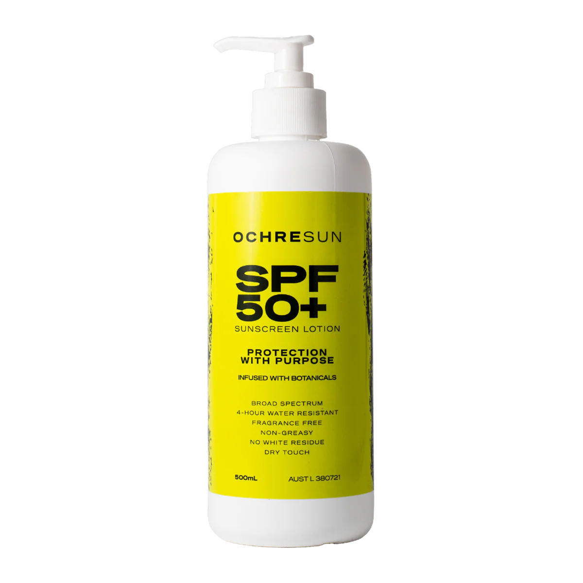 Ochre Sun SPF 50+ Sunscreen Pump 500mL