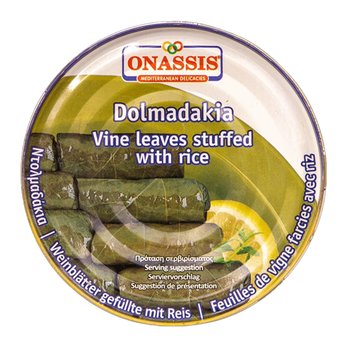 Onassis Stuffed Vine Leaves with Rice 280g
