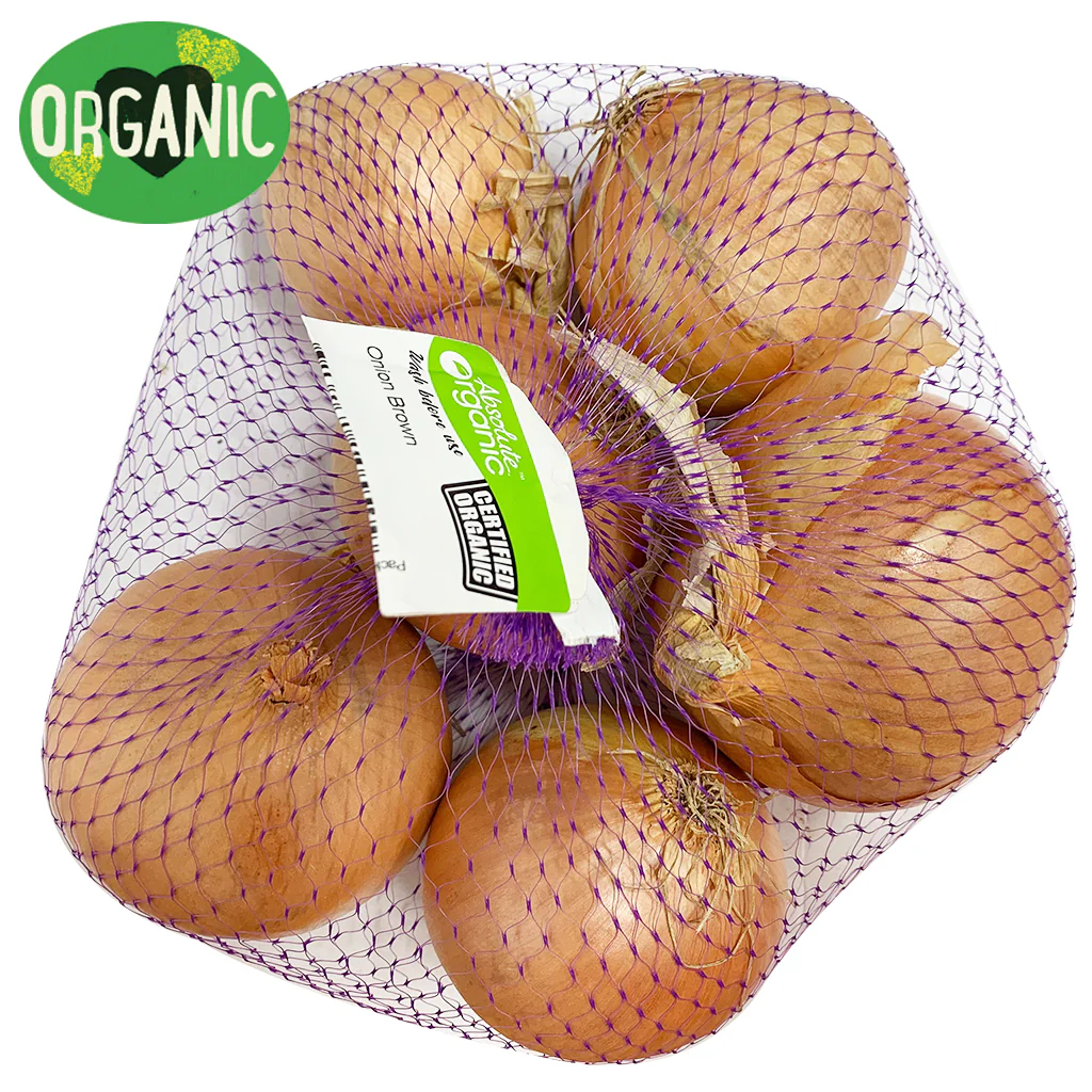 Onion Brown Organic 1kg