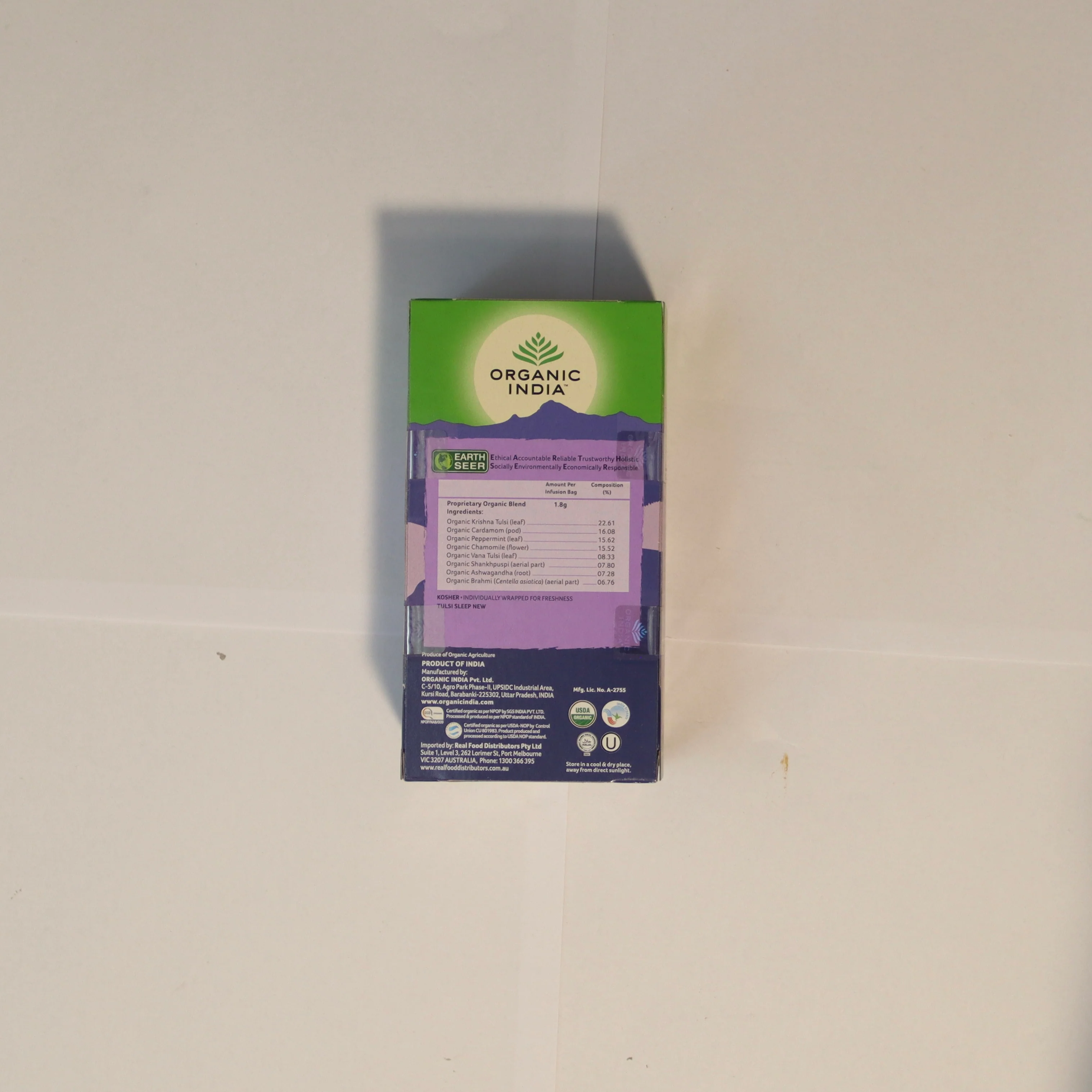 Organic India Tulsi Sleep Tea Bags x25 45g - Image 2