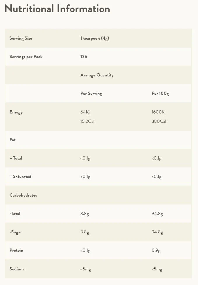 Organic Mountain Organic Panela Sugar 500g - Image 2