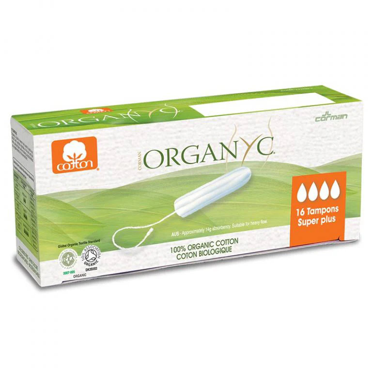 Organyc Tampons Super Plus 16 Pack