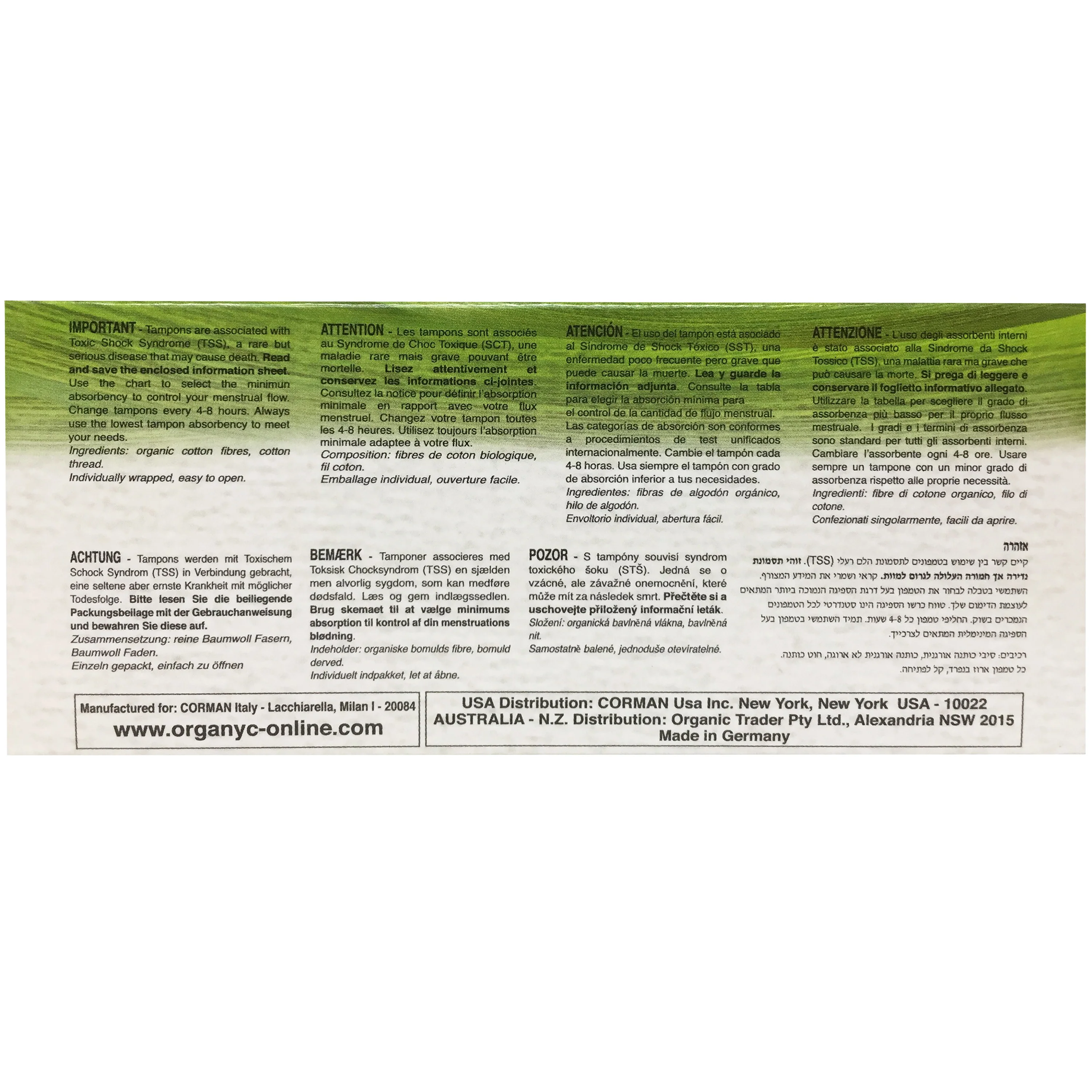 Organyc Tampons Super Plus 16 Pack - Image 2