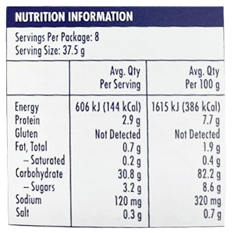 Orgran Plant Based Corn Flakes with Golden Syrup 300g - Image 2