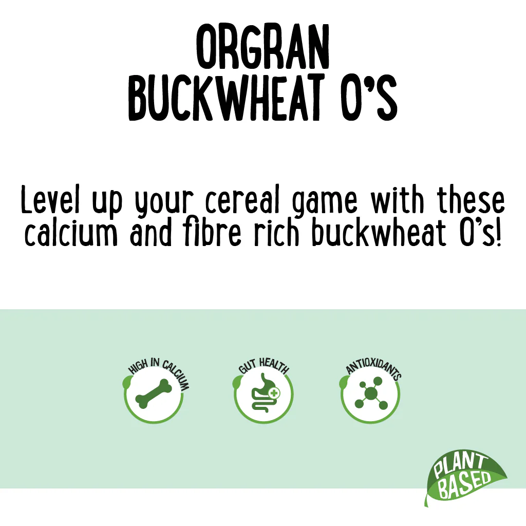Orgran Wholegrain Buckwheat O's Maple Flavour 300g - Image 3