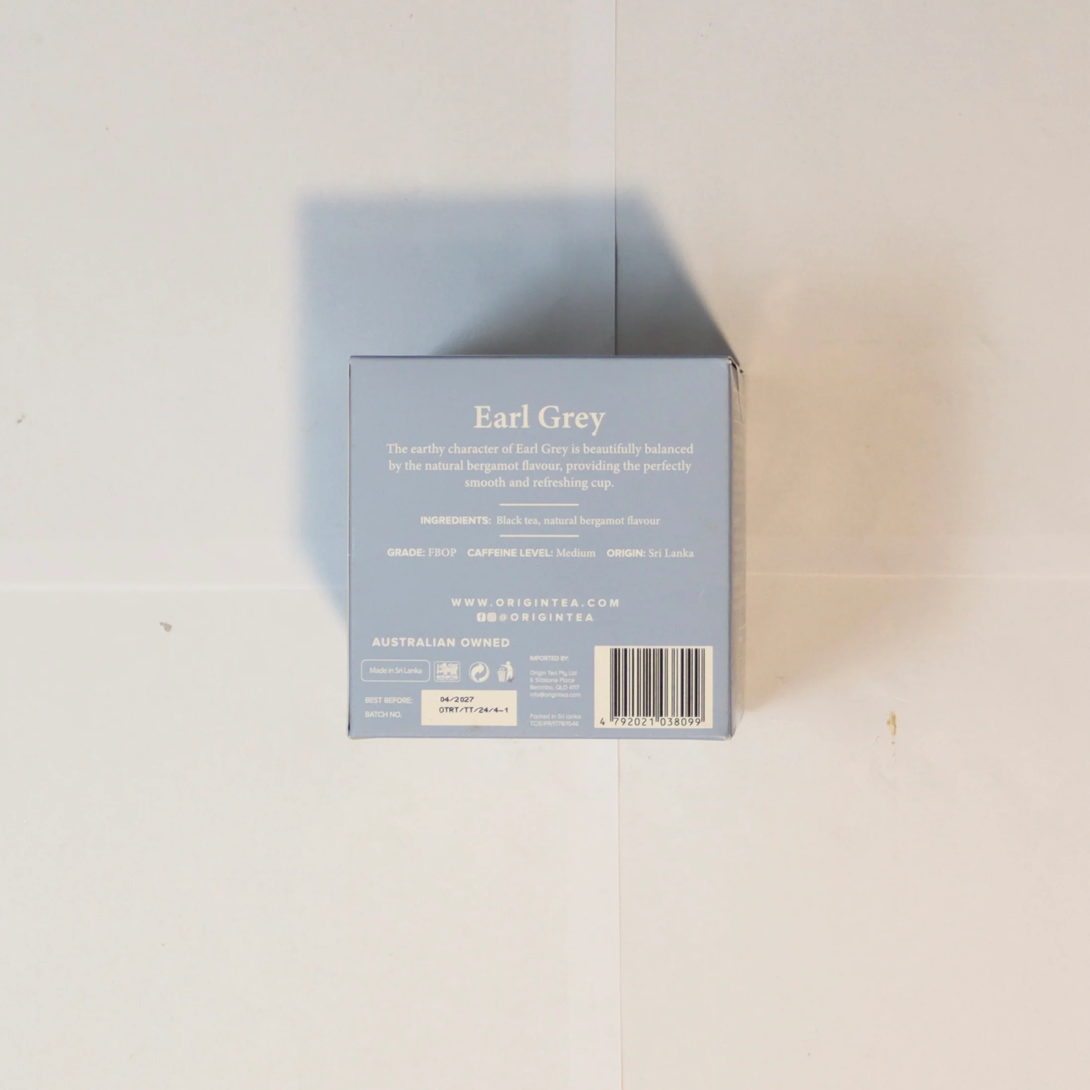 Origin Tea Earl Grey x20 50g - Image 2