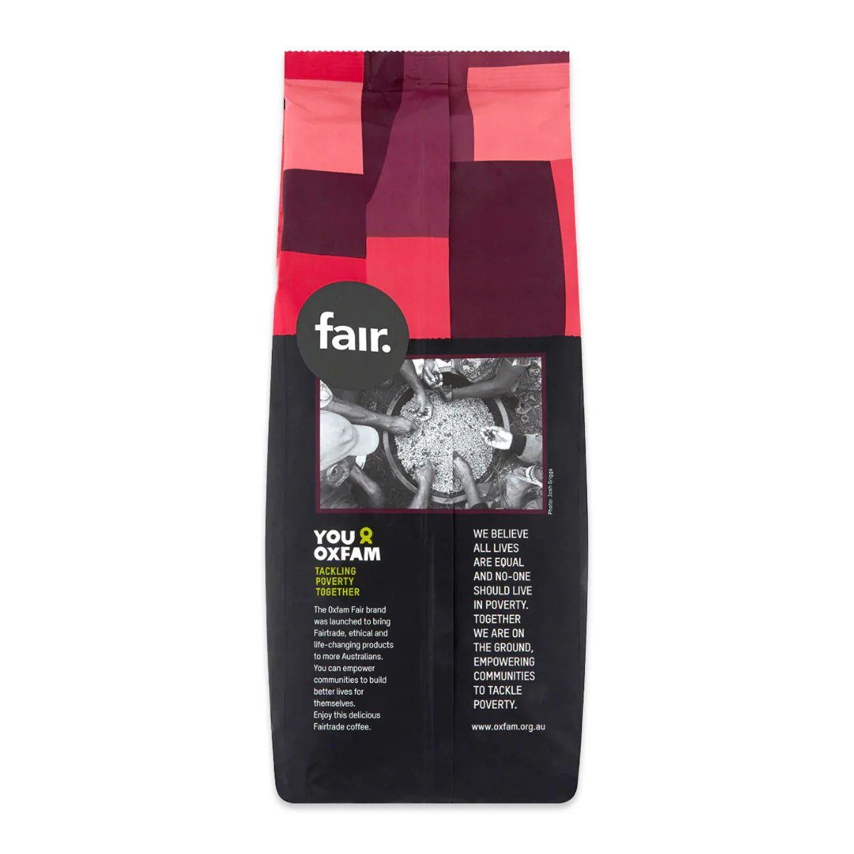 Oxfam Organic World Blend Coffee Beans 1kg - Image 2