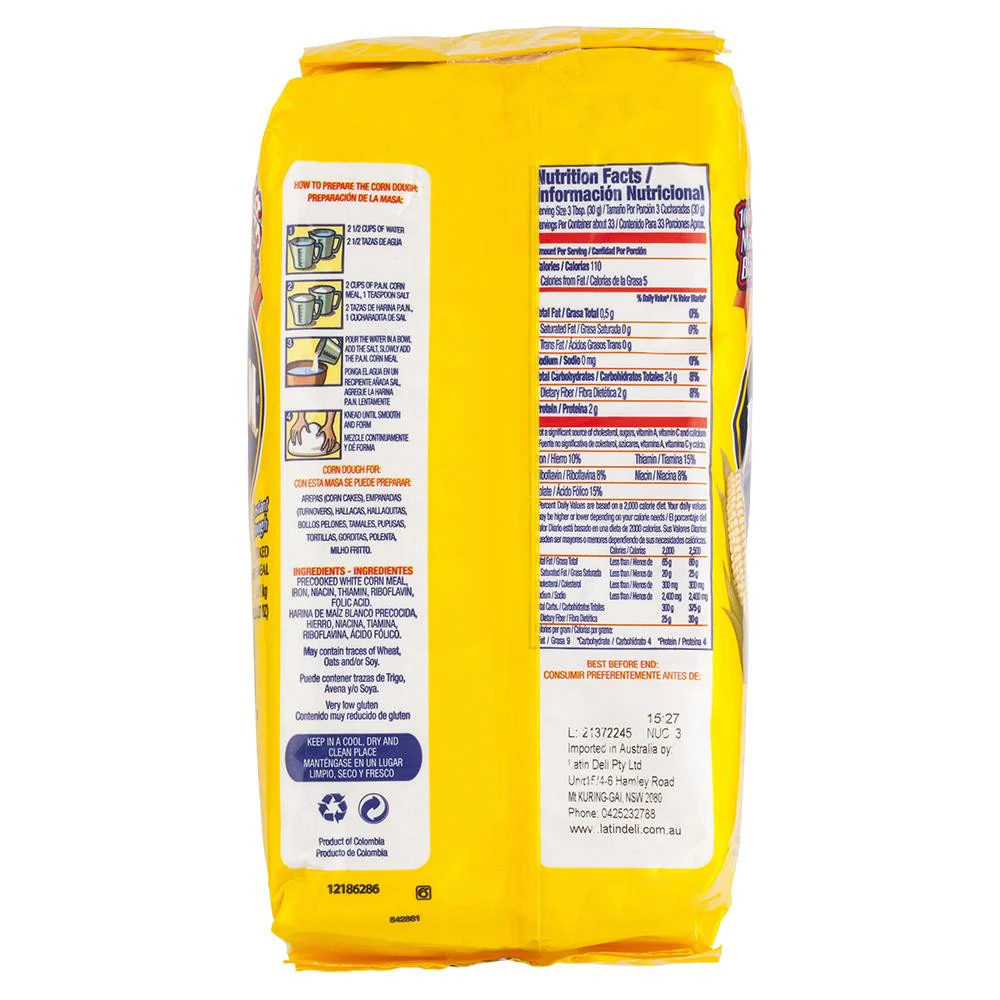 Pan Corn Flour 1kg - Image 2