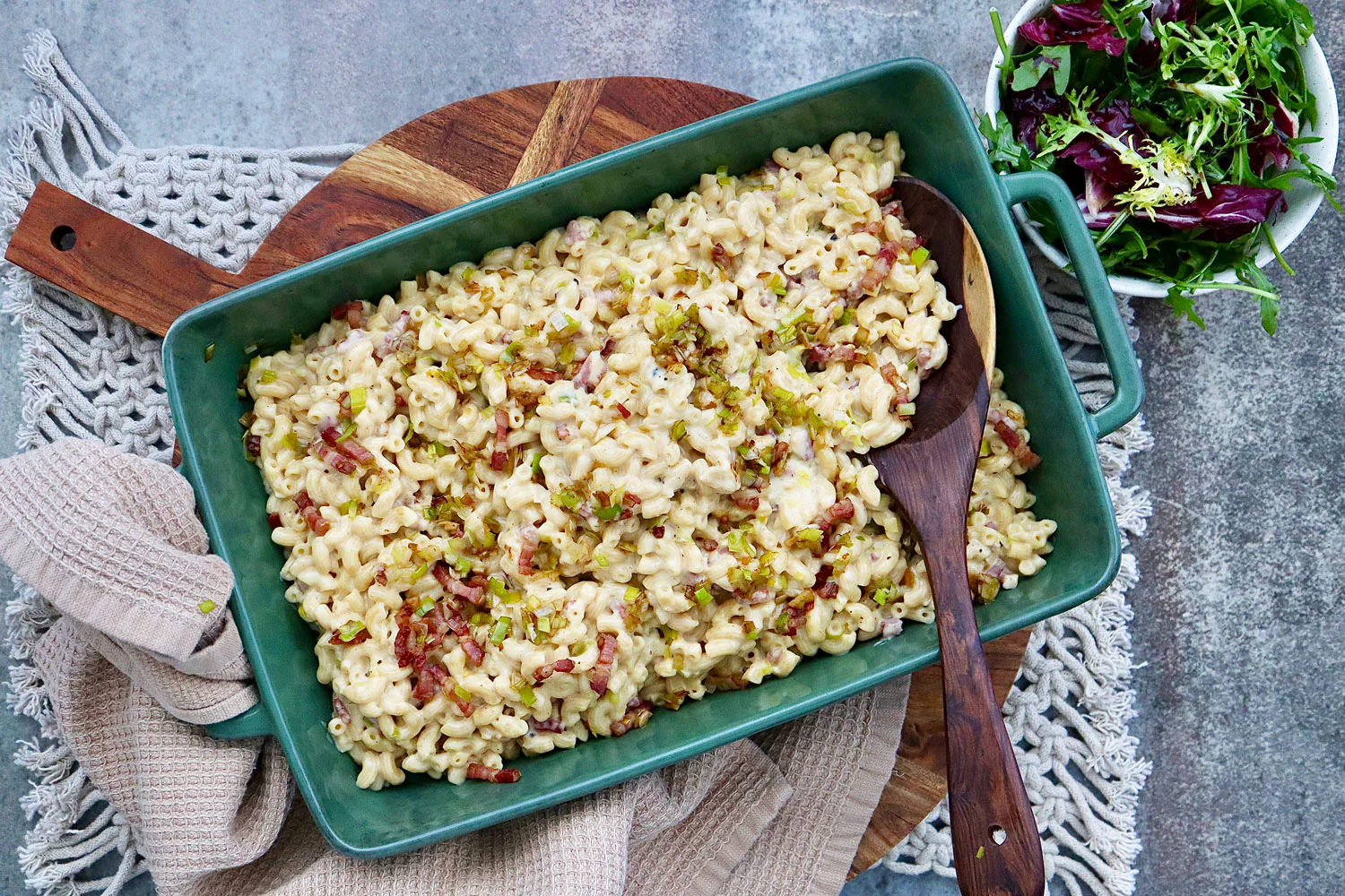 Pancetta and Leek Mac and Cheese - Image 2