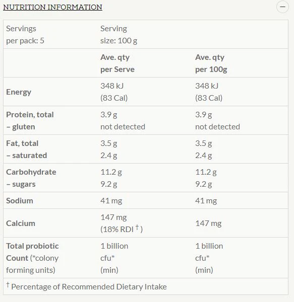 Paris Creek Farms Organic Strawberry Yoghurt 500g - Image 3