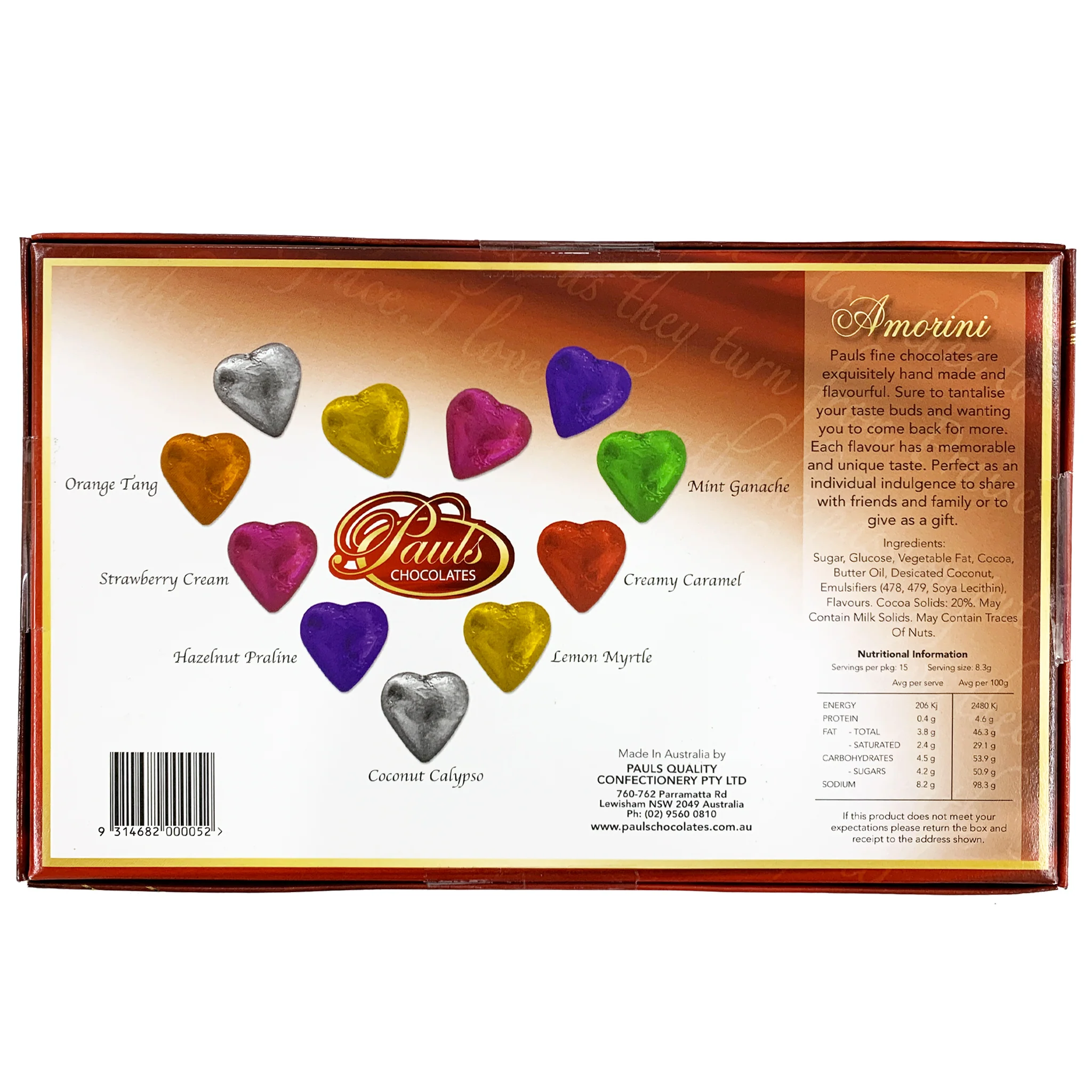 Pauls Chocolates Amorini 125g - Image 2