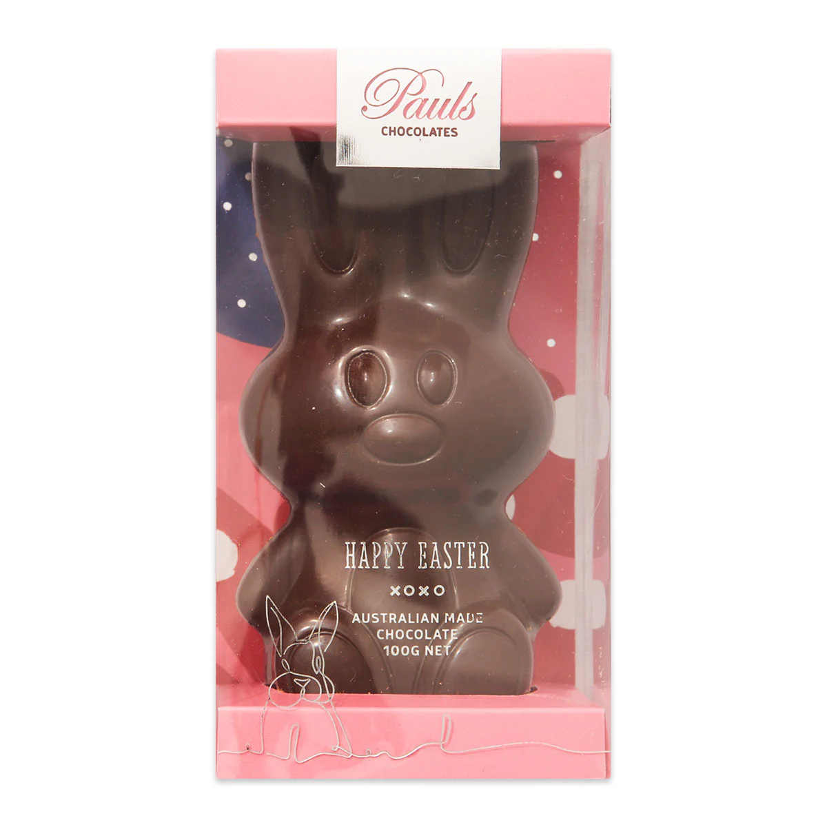 Pauls Chocolates Dark Chocolate Easter Bunny 100g