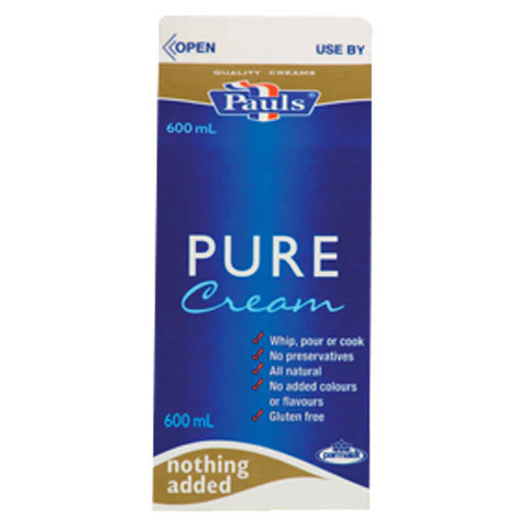 Pauls Pure Cream 600ml