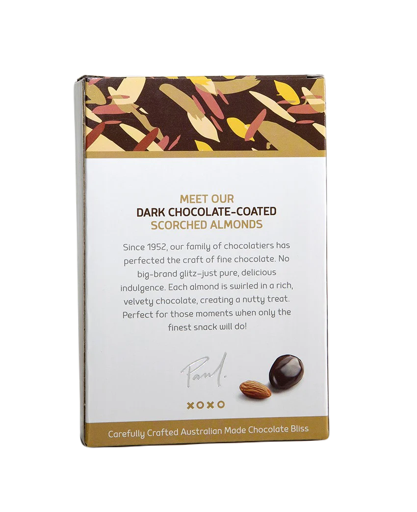 Pauls Scorched Almonds Dark Chocolate 250g - Image 2