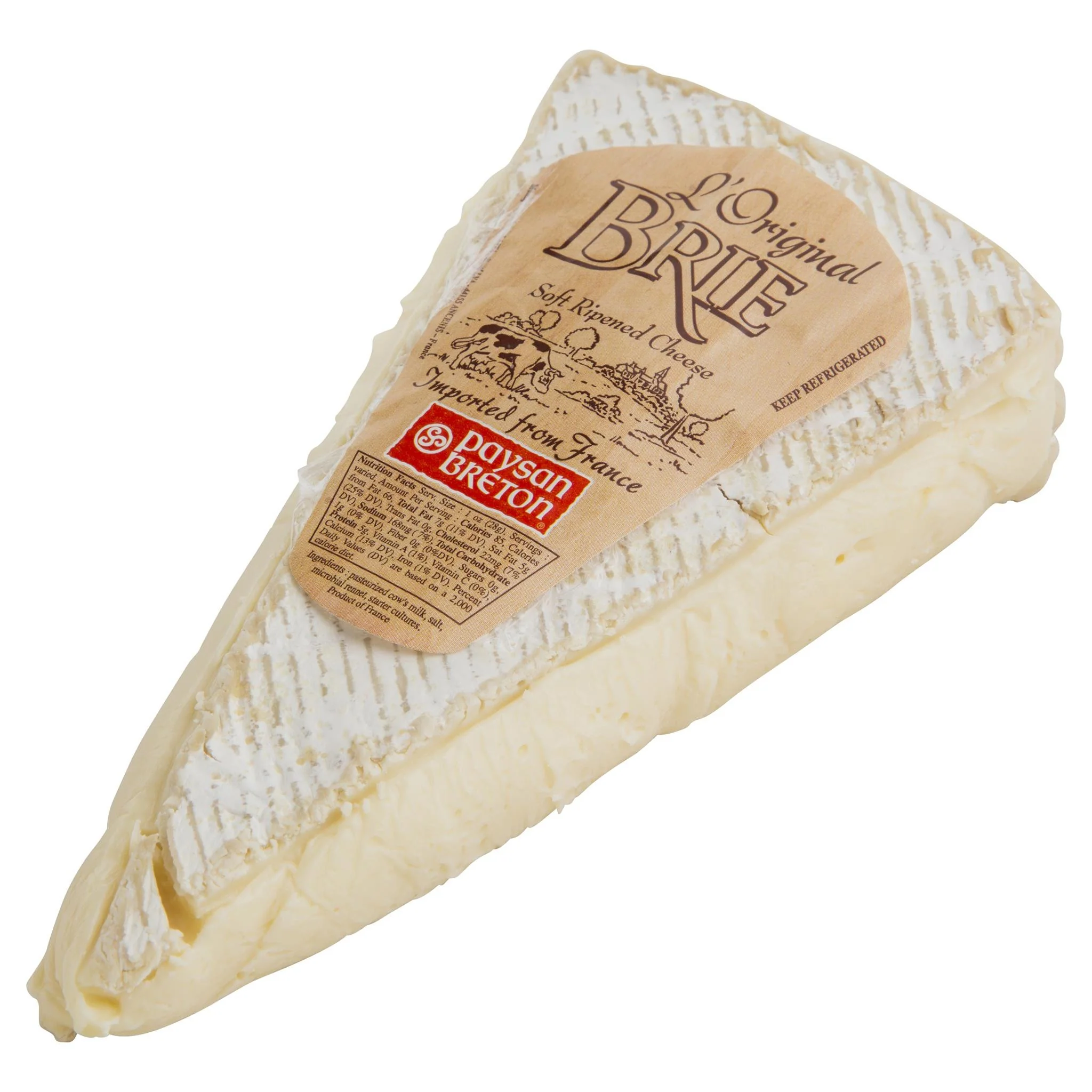 Brie - French Soft Ripened Cheese - Payson Breton (150-220g) - Image 2