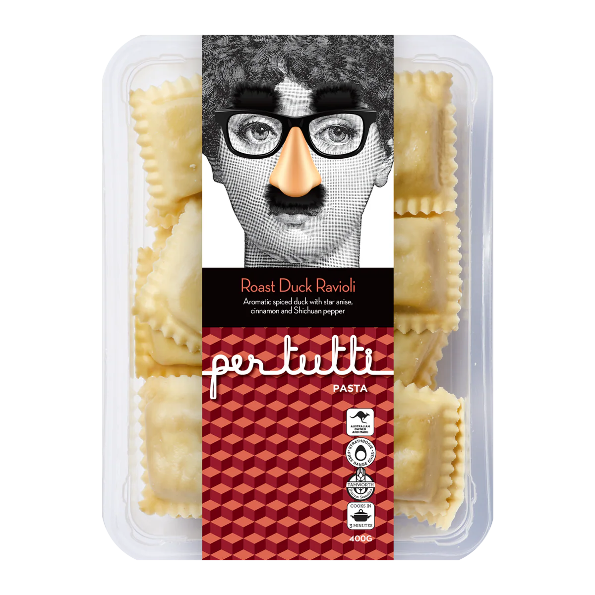 Per Tutti Ravioli Aromatic Roast Duck 400g