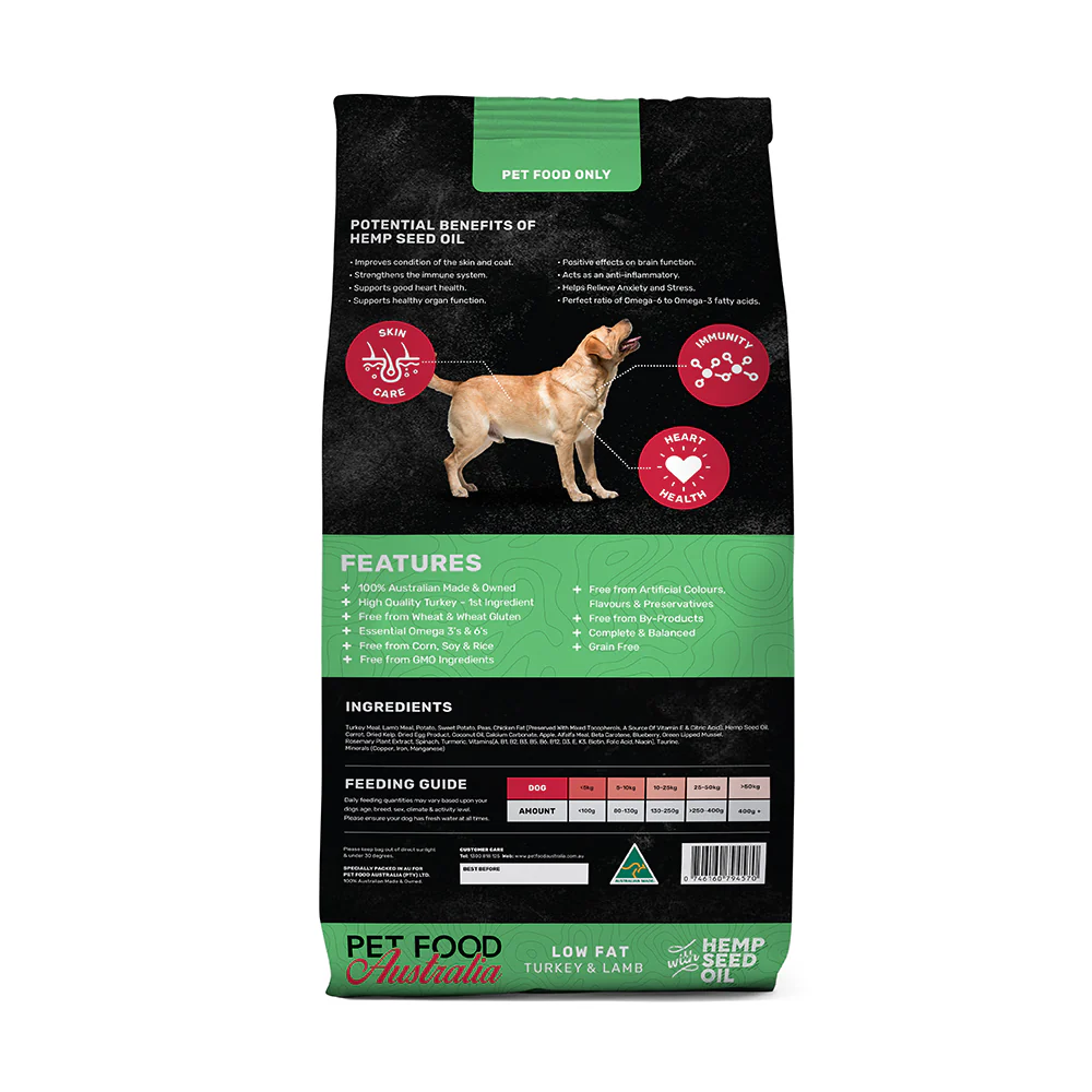Pet Food Australia Low Fat Small Kibble 2.5kg - Image 2