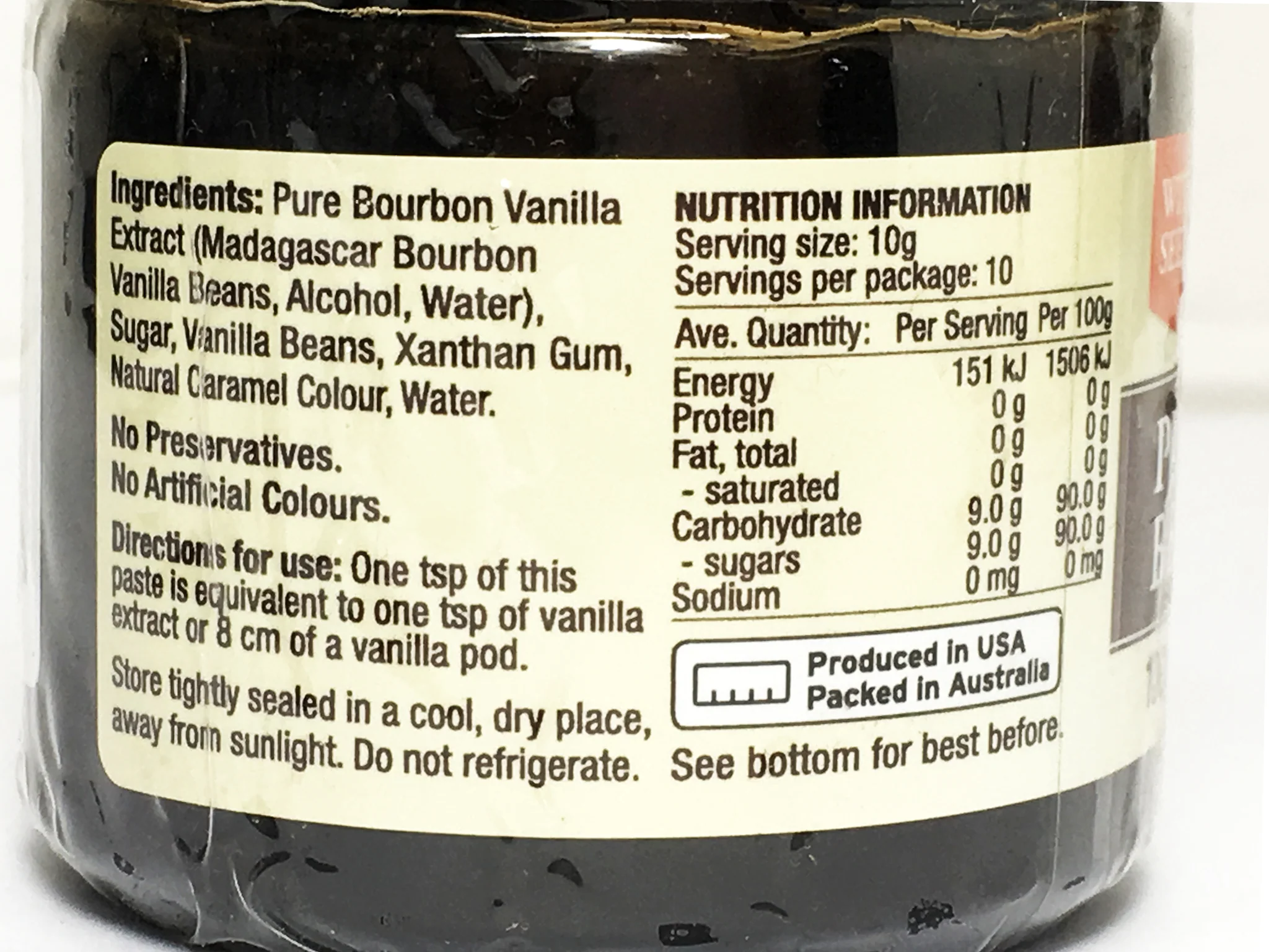 Chef's Choice Pure Vanilla Bean Paste with Seeds 100g - Image 2