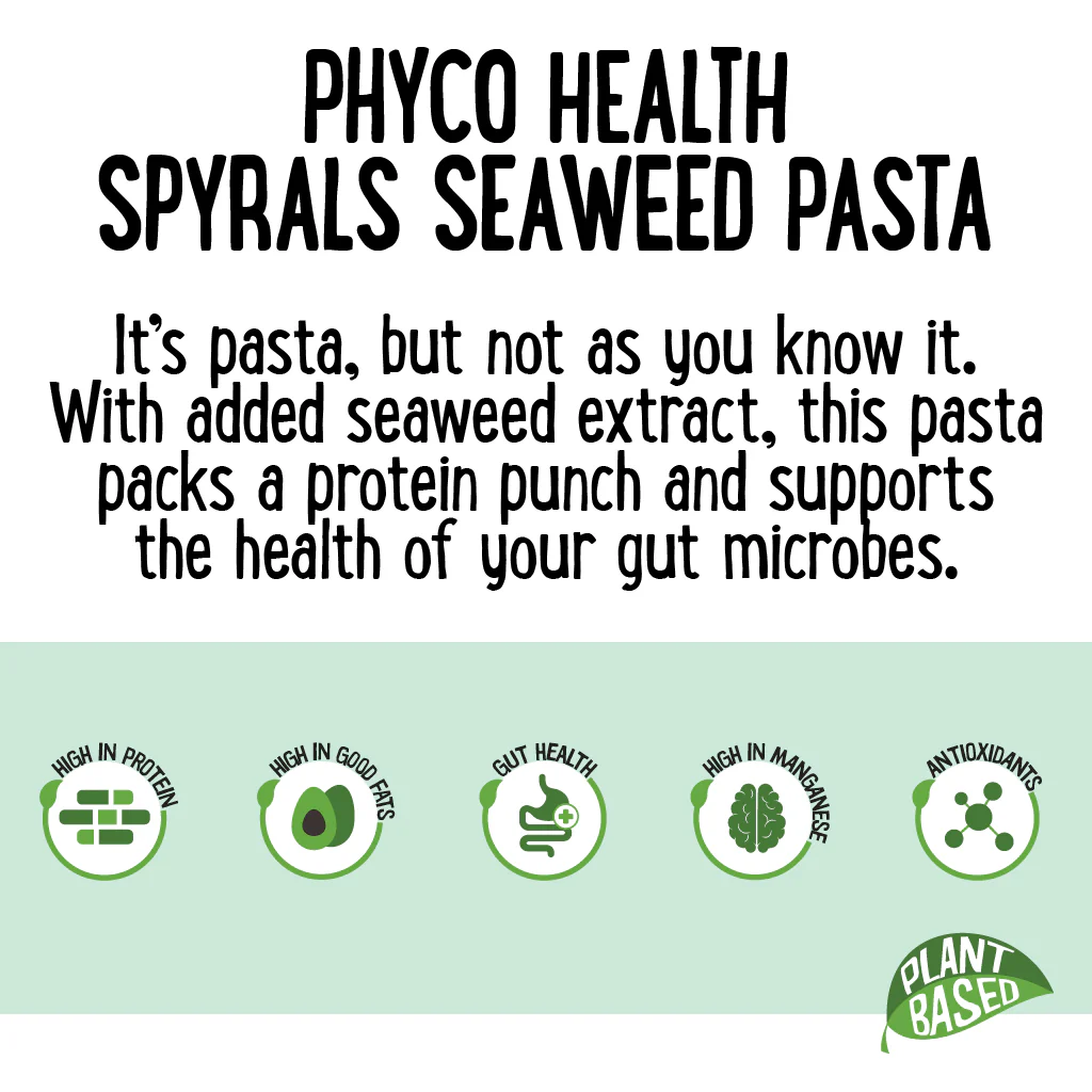 PhycoHealth Seaweed Pasta Sea Spirals 375g - Image 4