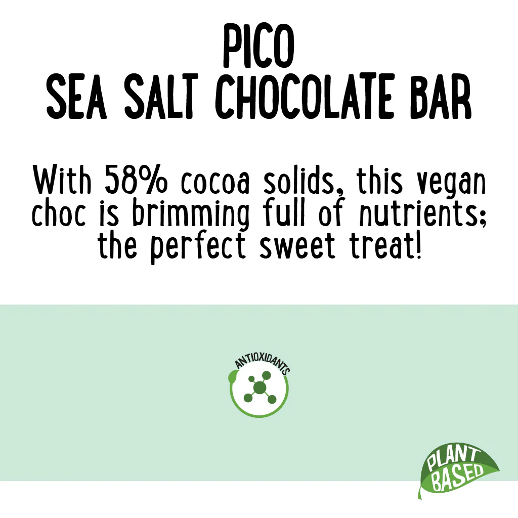 Pico Sea Salt Dark Chocolate 80g - Image 3
