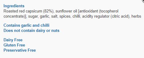 Pilpel Capsicum Salsa 200g - Image 2