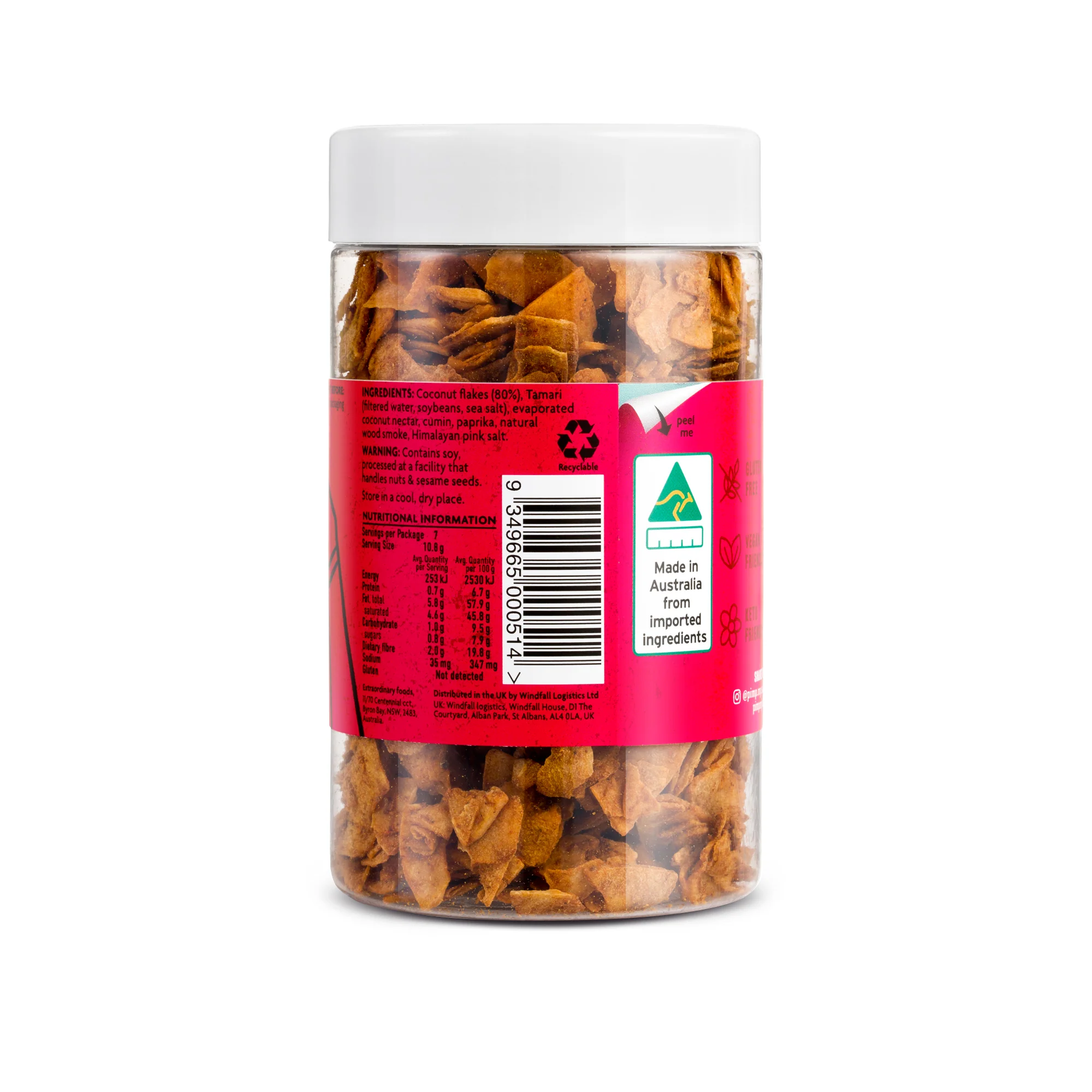 Pimp My Salad Vegan Coconut Bacon 80g - Image 2
