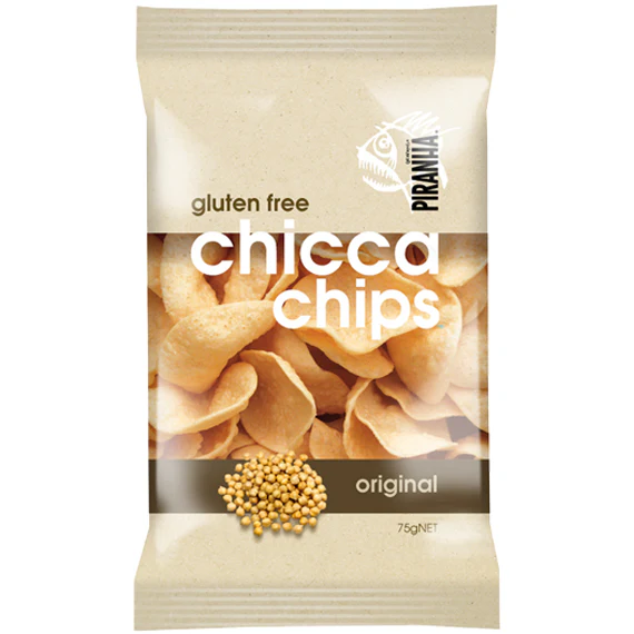 Piranha Gluten Free Chicca Chips Original 75g