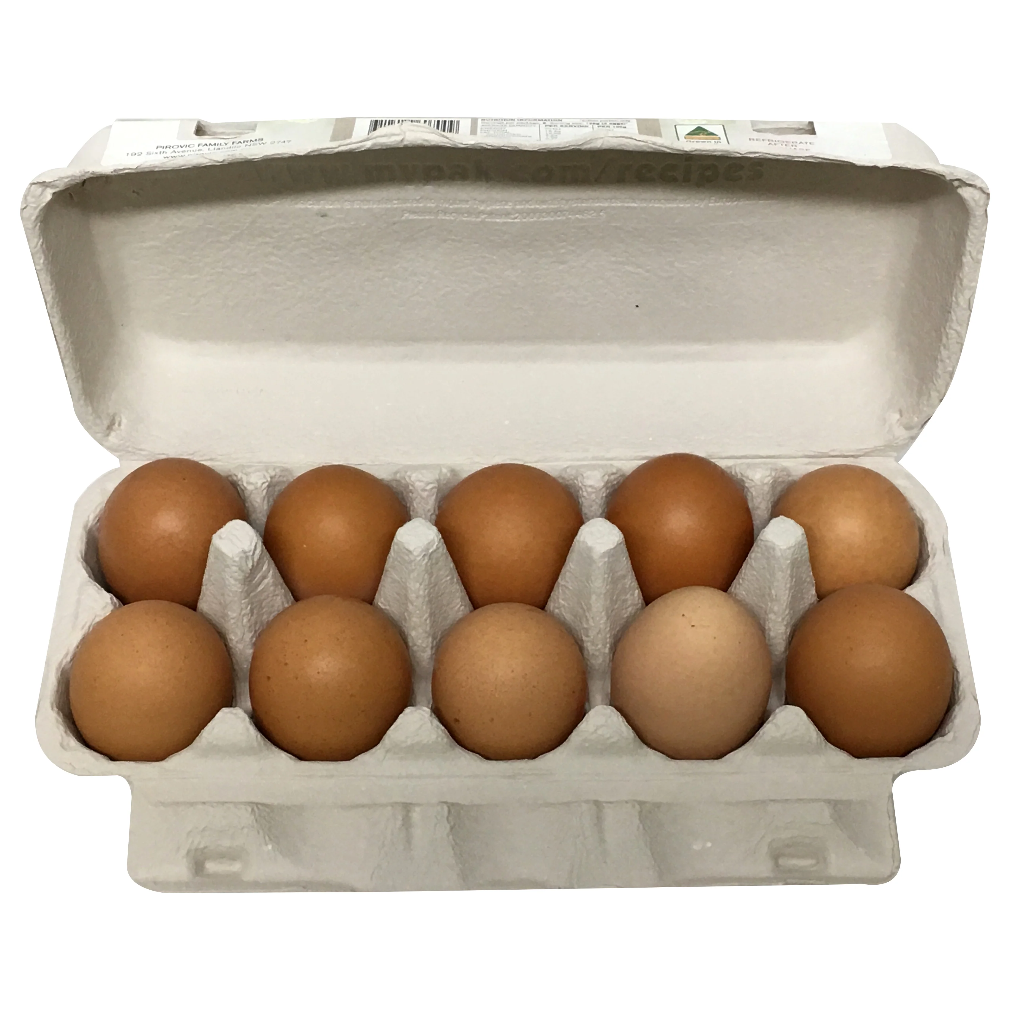 Pirovic Cage Free Barn Laid Jumbo Eggs x10 700g - Image 2