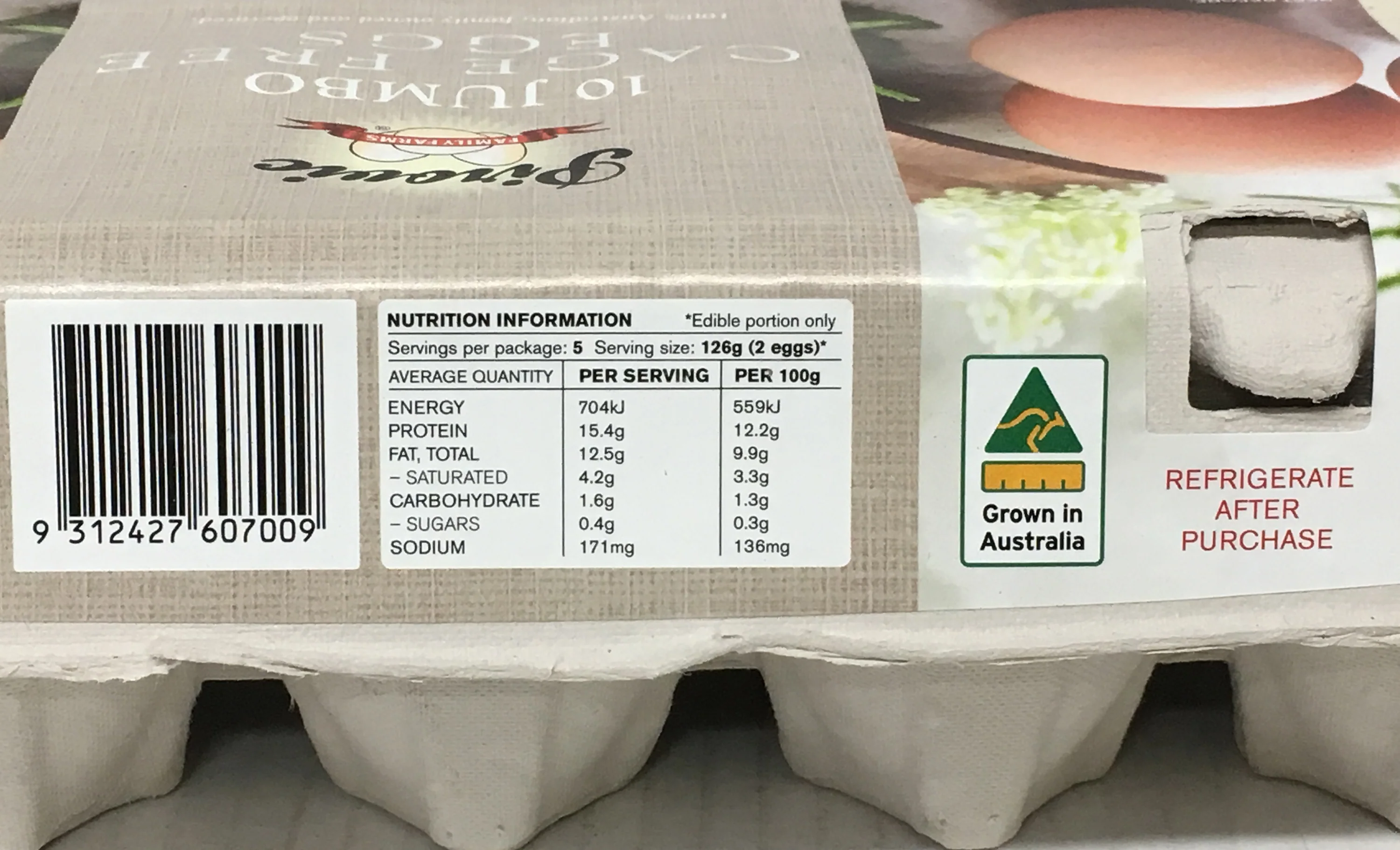 Pirovic Cage Free Barn Laid Jumbo Eggs x10 700g - Image 3