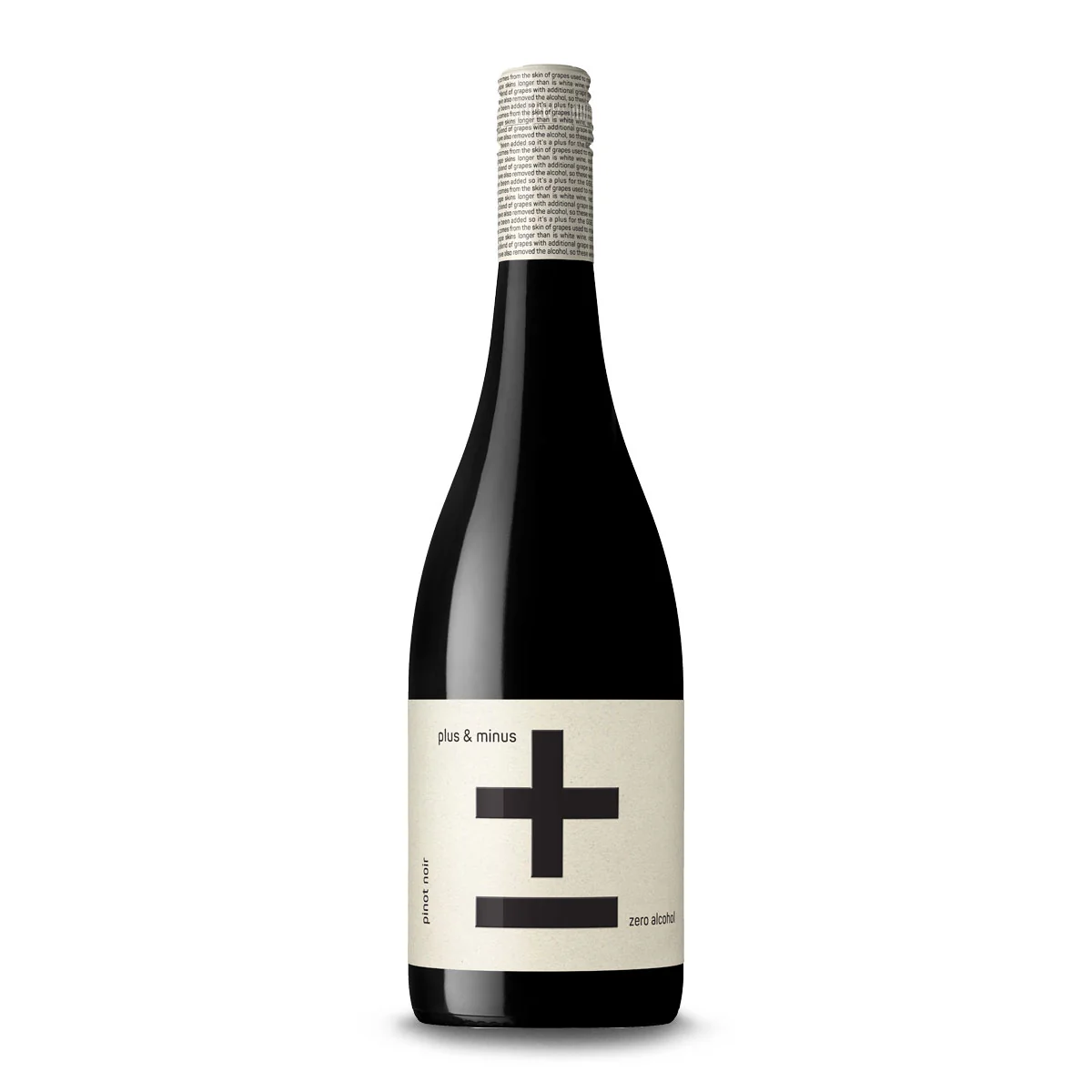 Plus and Minus Zero Alcohol Pinot Noir SA 750ml