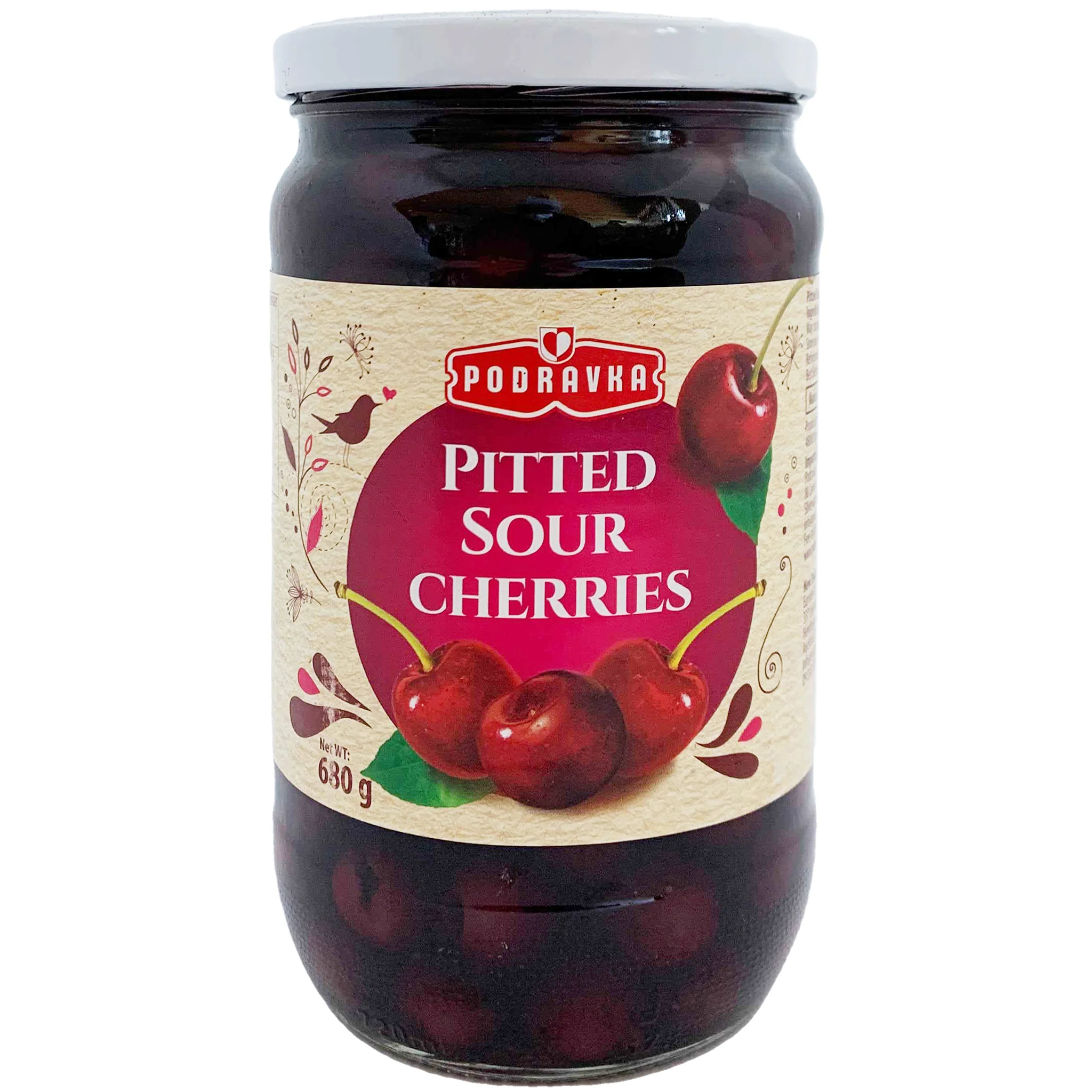 Podravka Pitted Sour Cherries 680g