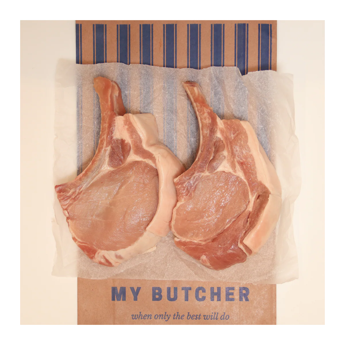 Butcher Pork Cutlets 450-650g - Image 2