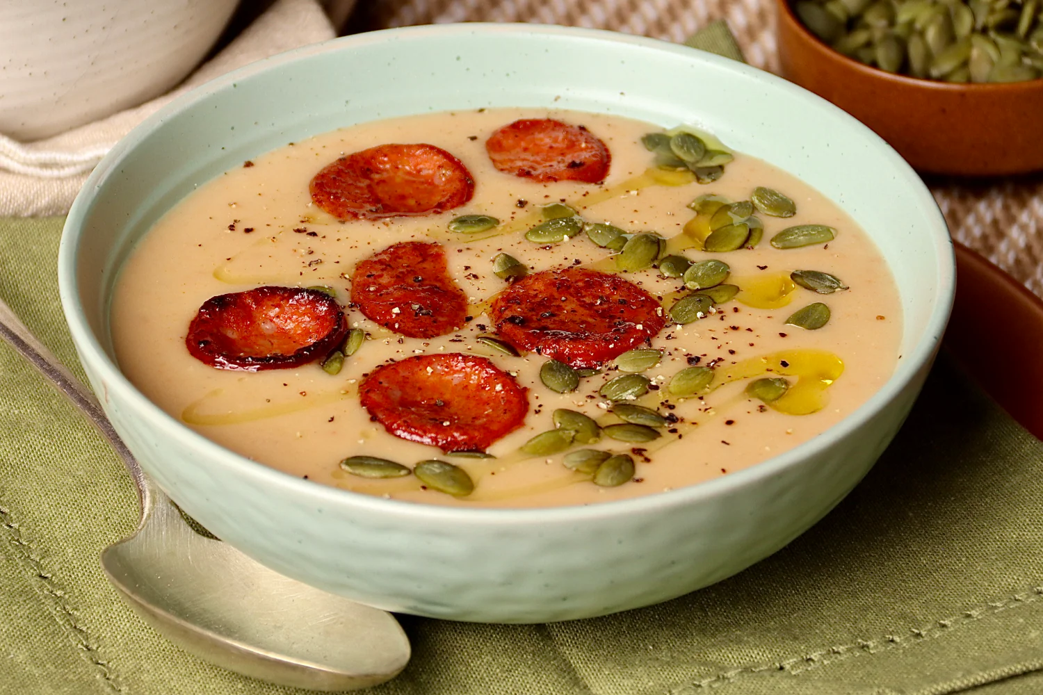 Potato, Leek and Chorizo Soup - Image 2