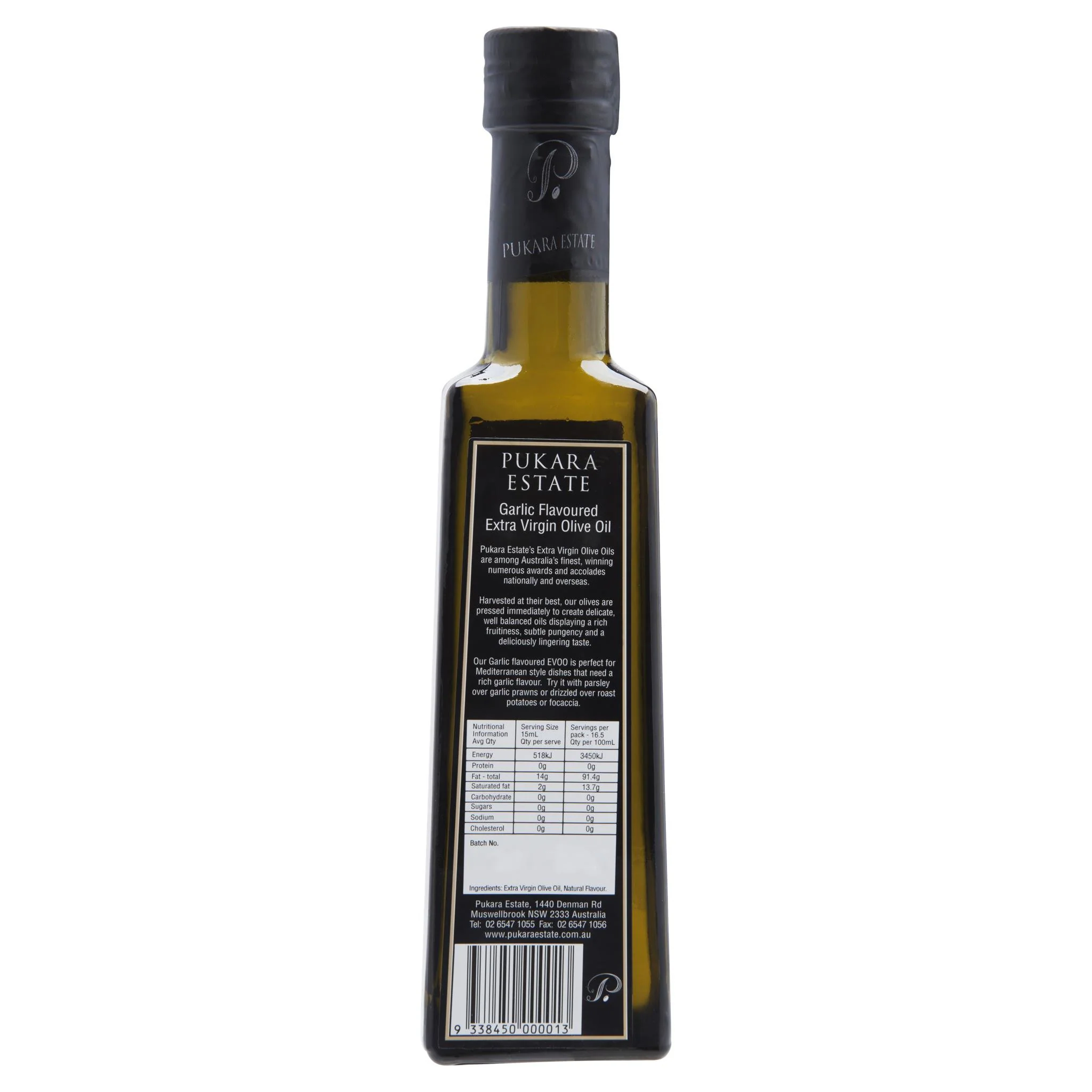 Pukara Garlic Australian Extra Virgin Olive Oil 250ml - Image 2
